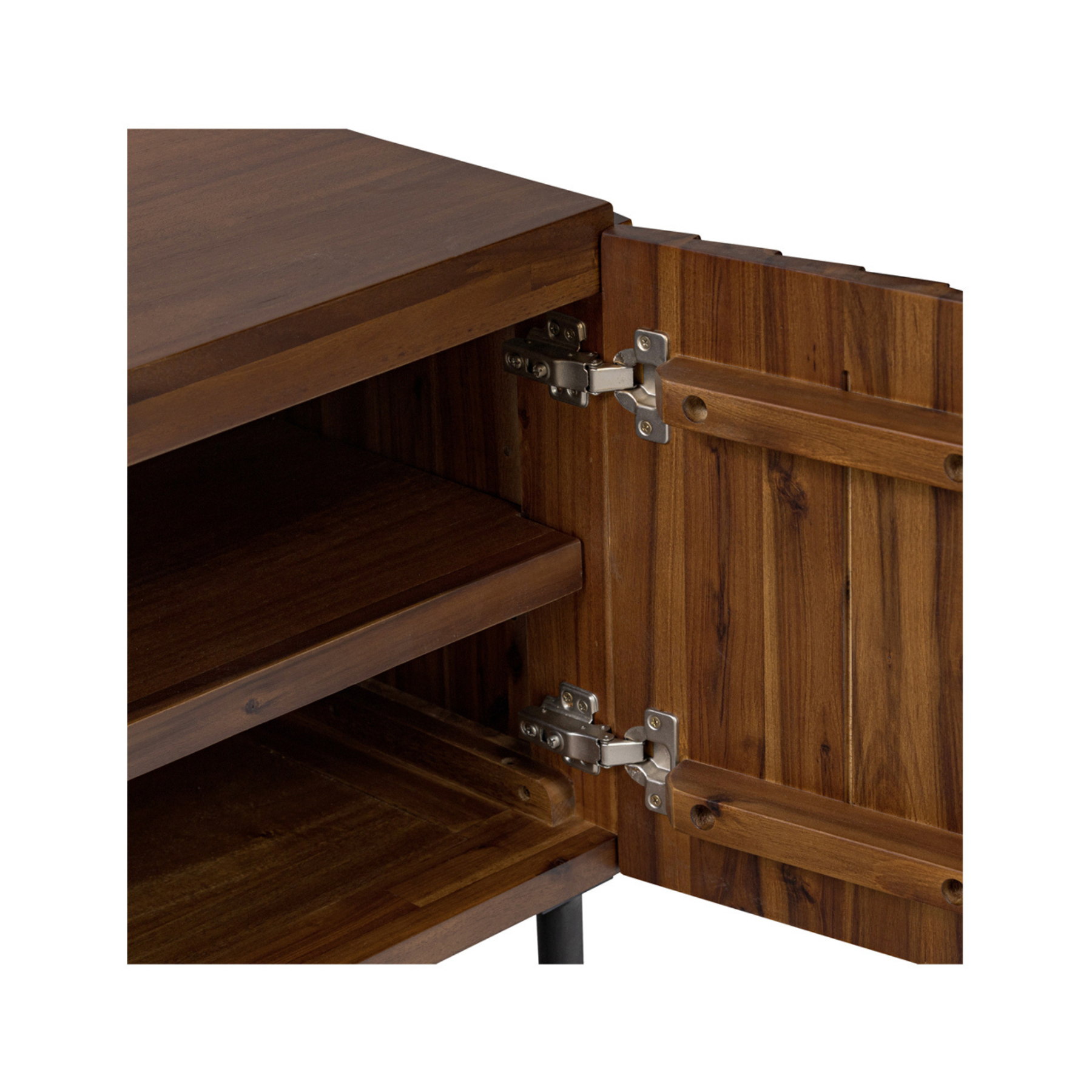 Clark Media Cabinet Brown
