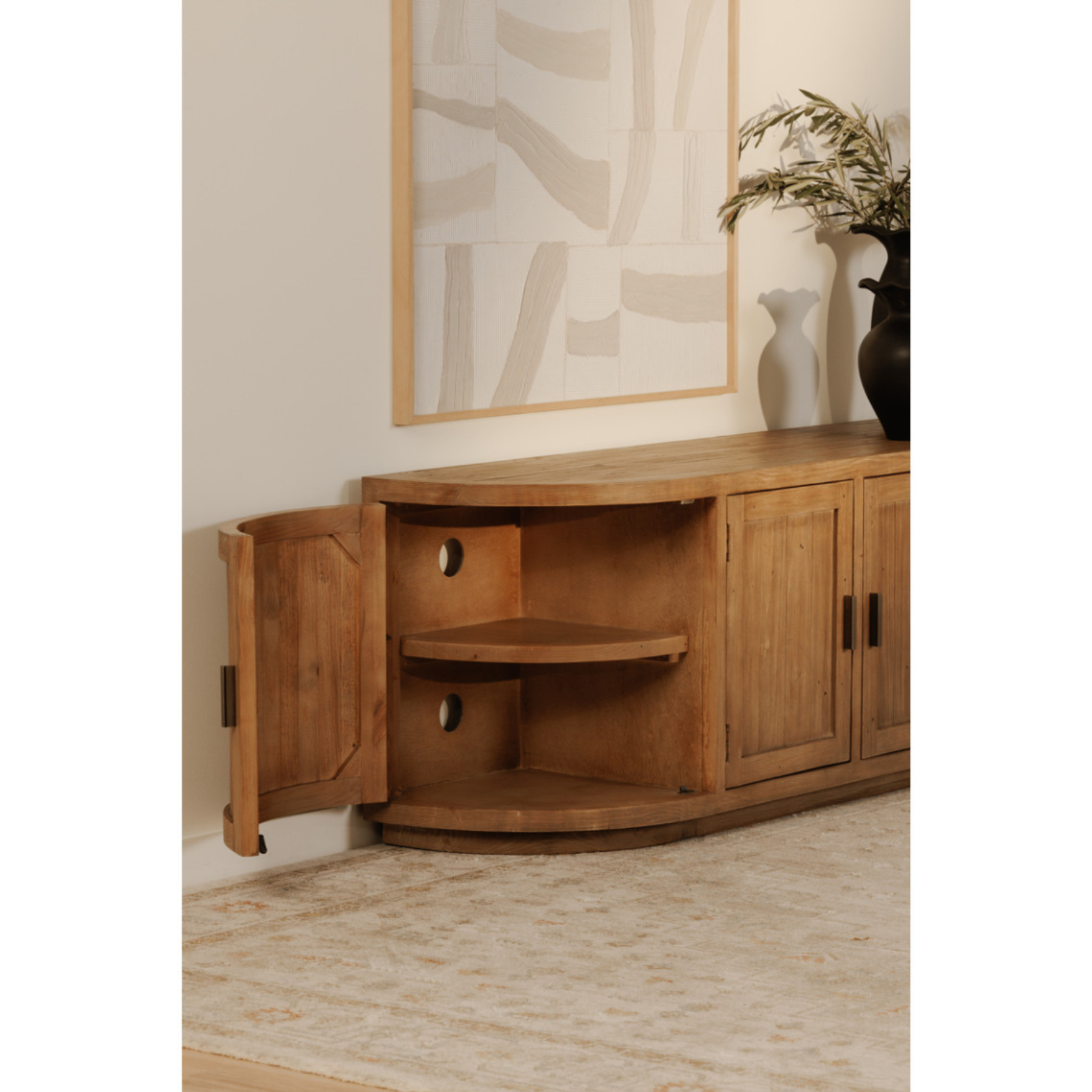Dara Media Cabinet - Natural