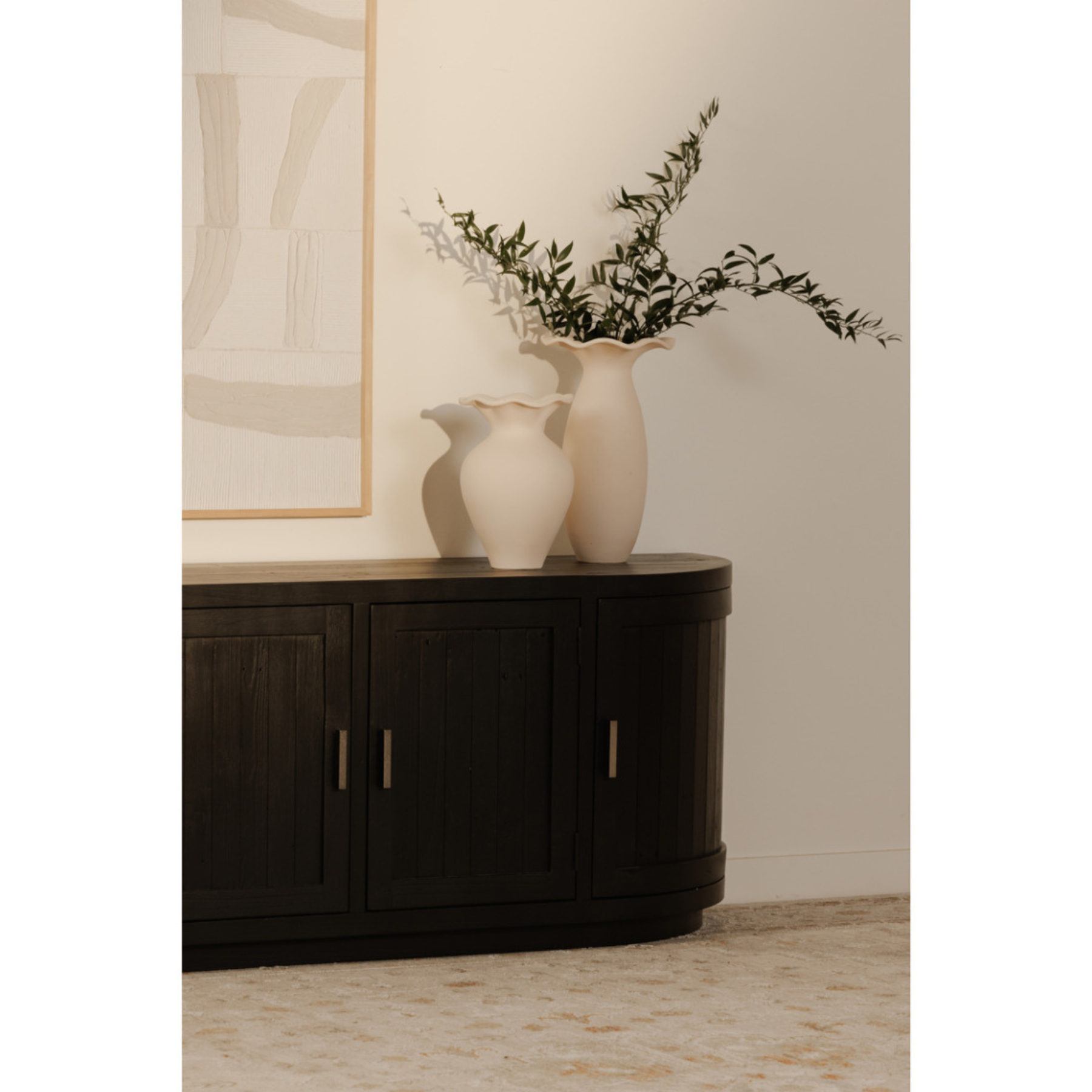 Dara Media Cabinet - Black