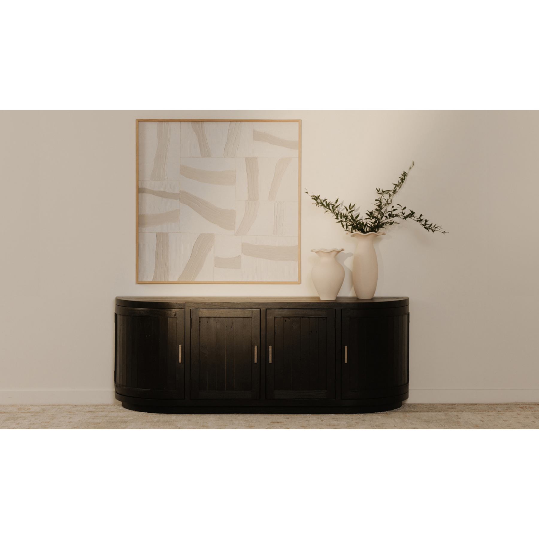 Dara Media Cabinet - Black