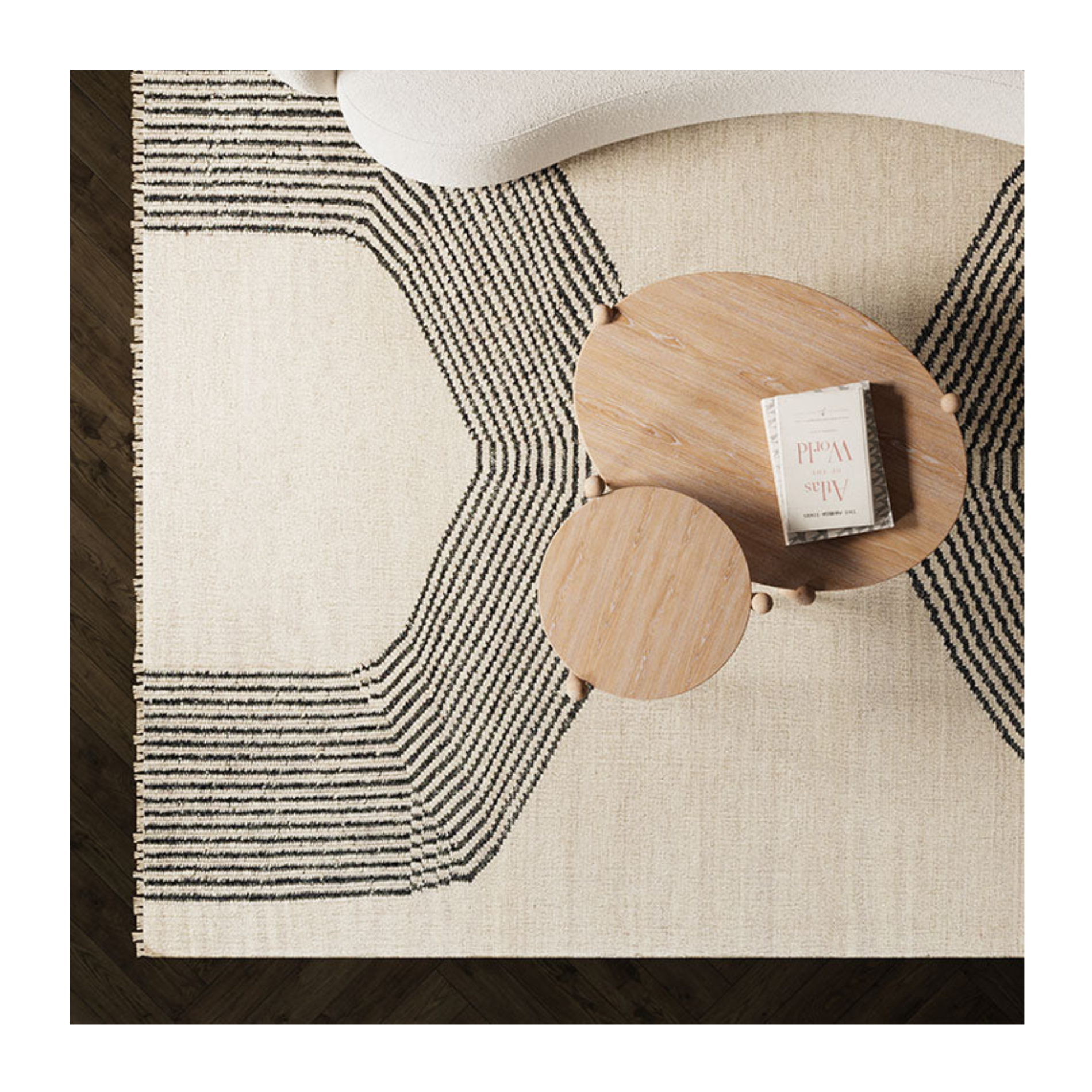 LEMIEUX ET CIE Metlili Tukar Natural Rug