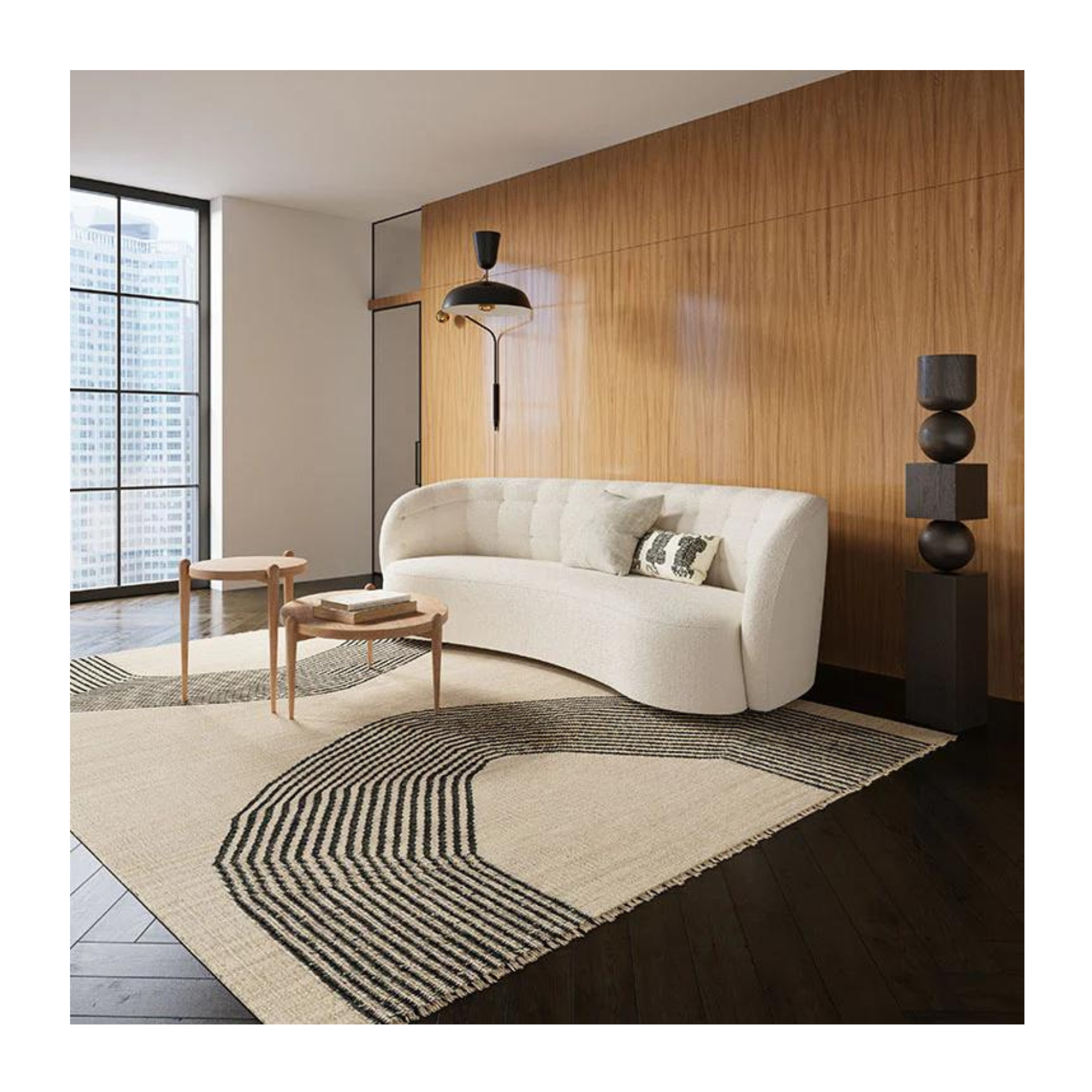 LEMIEUX ET CIE Metlili Tukar Natural Rug