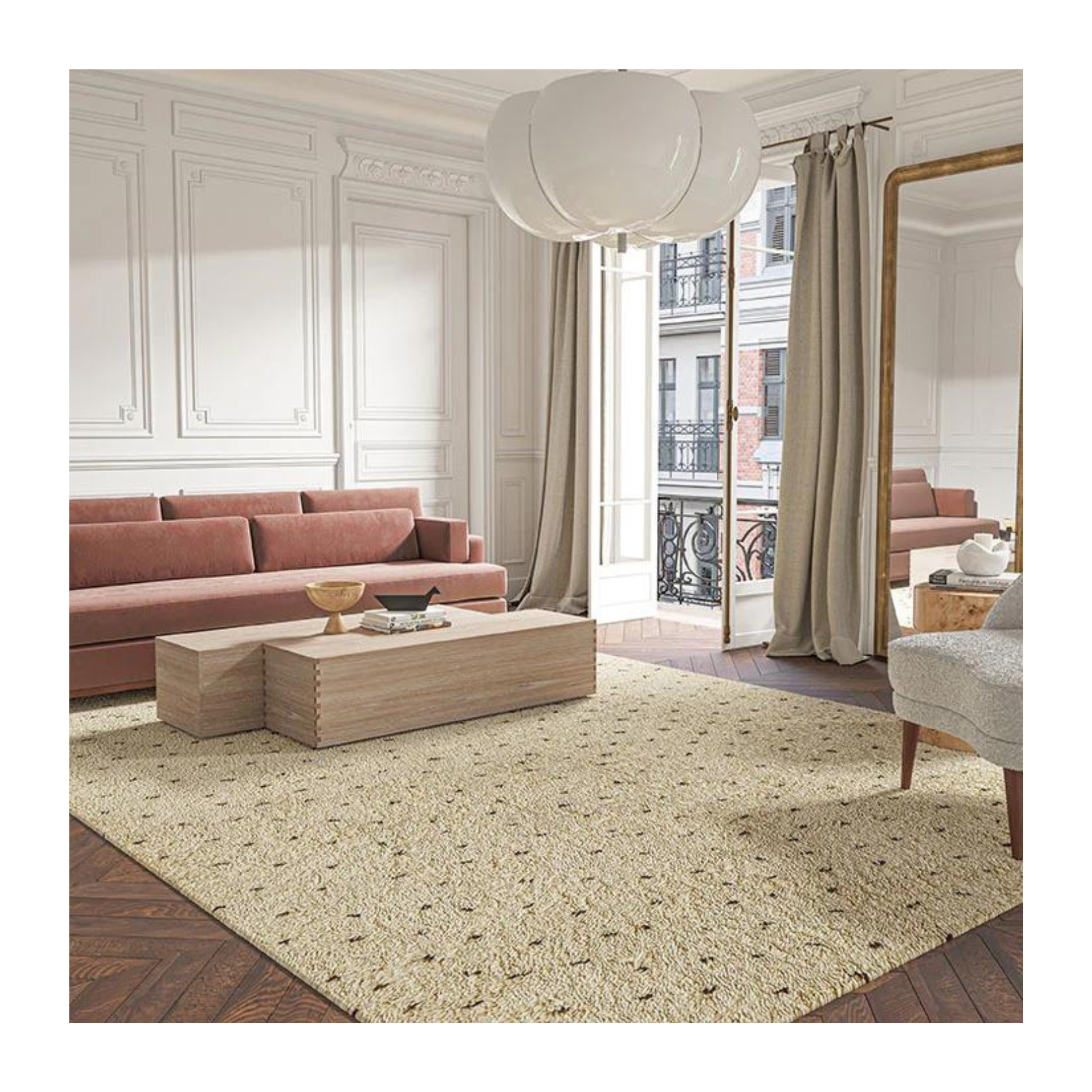 LEMIEUX ET CIE Roanne Renee Ivory Rug