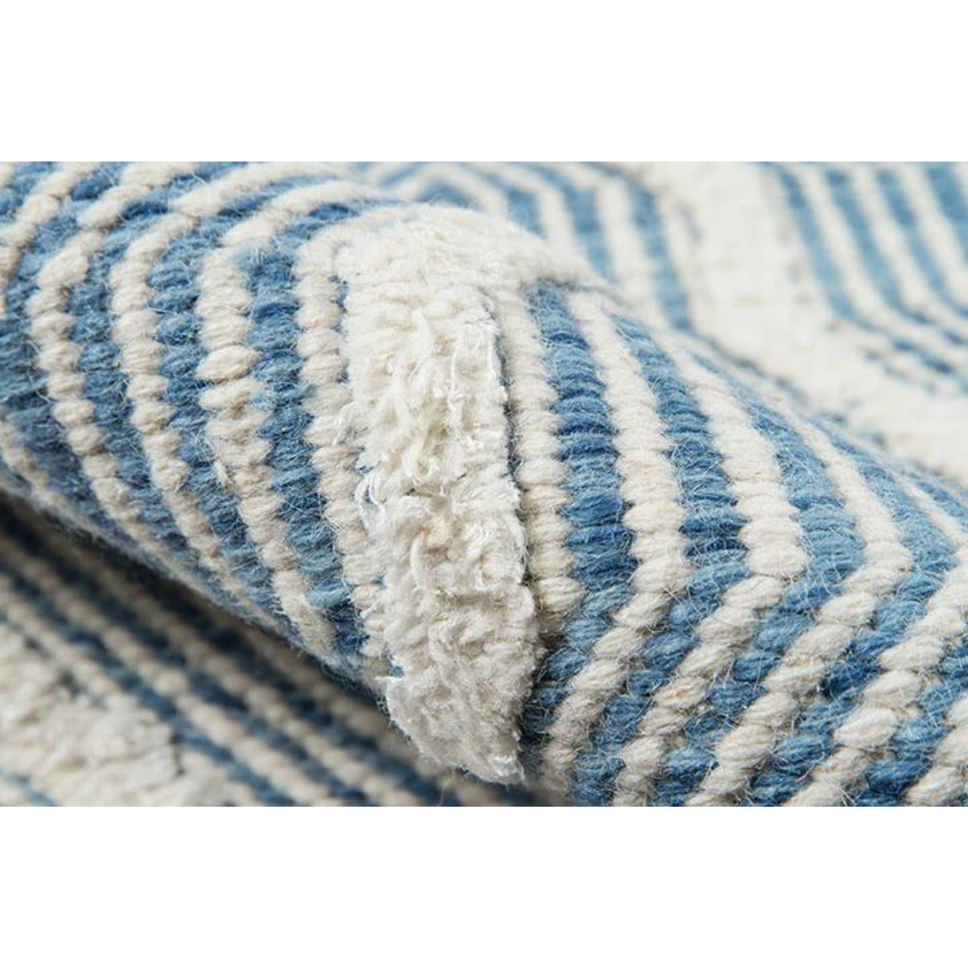Erin Gates by Momeni Langdon Prince Blue Hand Woven Wool Area Rug