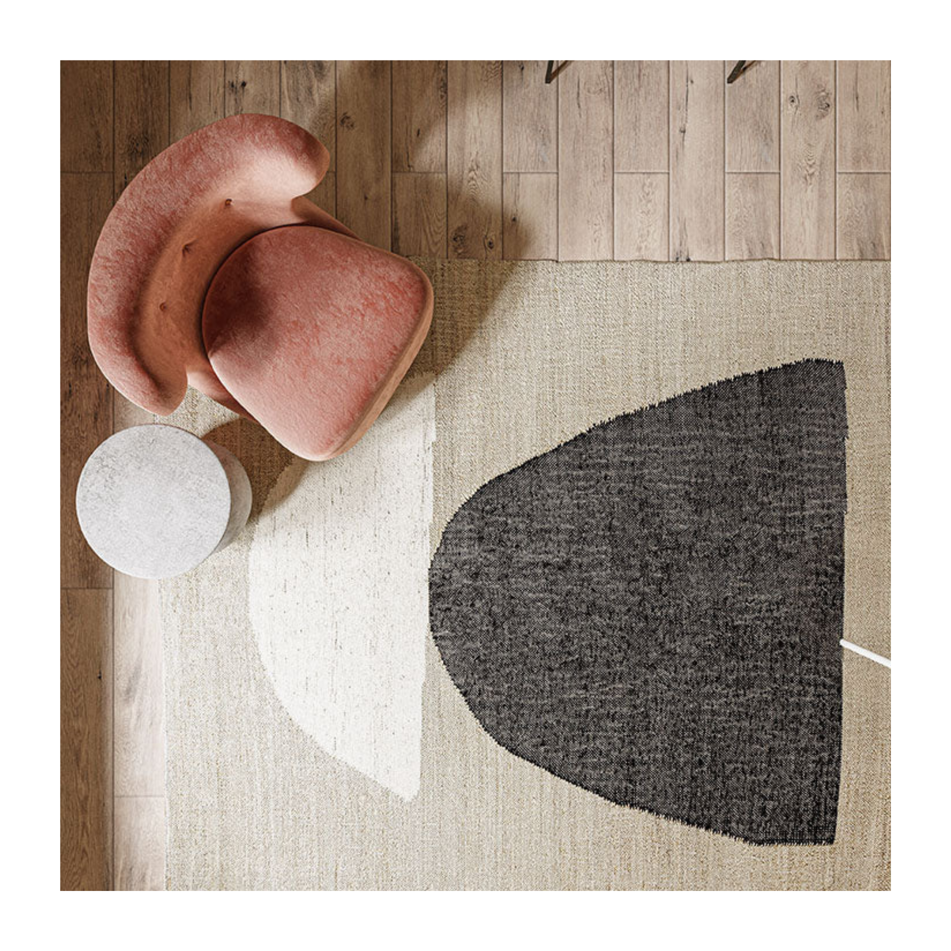 LEMIEUX ET CIE Gurara Tatki Sand Rug