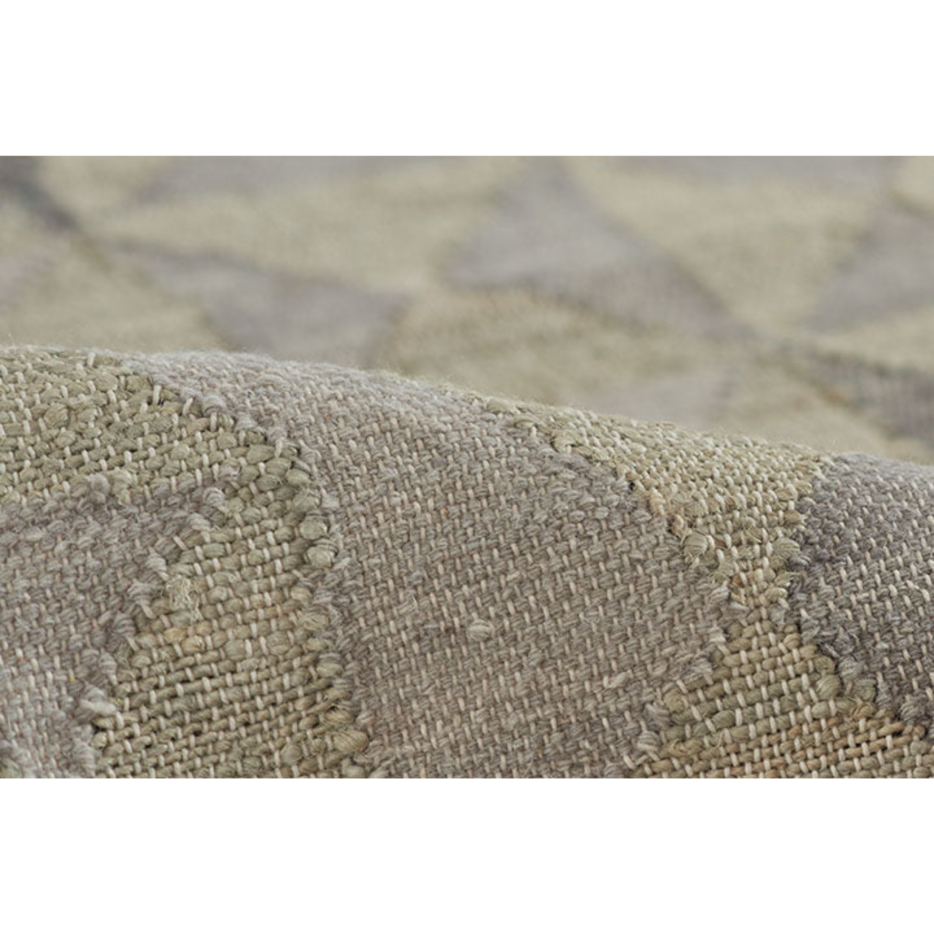 LEMIEUX ET CIE Gurara Chevrette Light Grey Rug