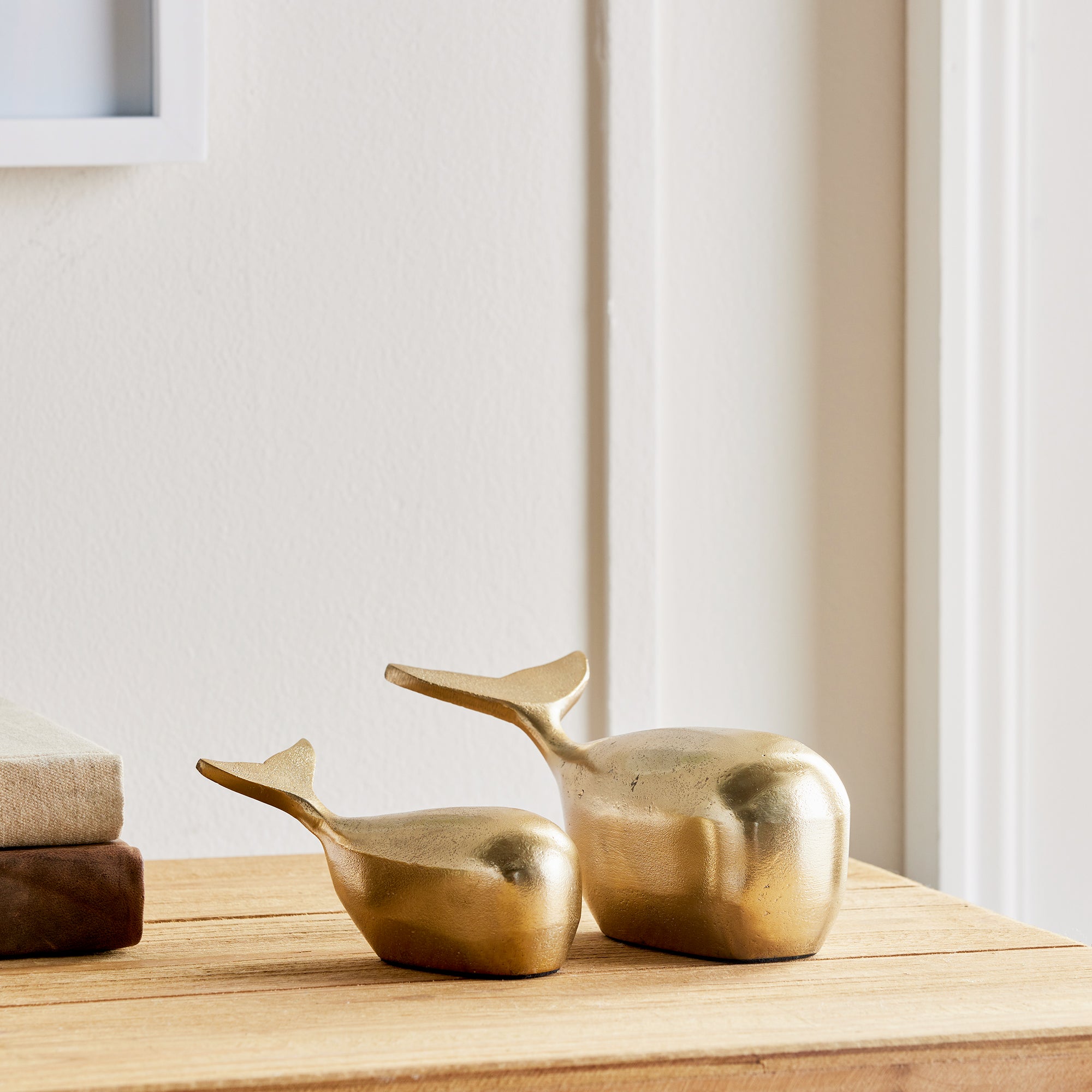 MOBY SCULPTURES, SET OF 2