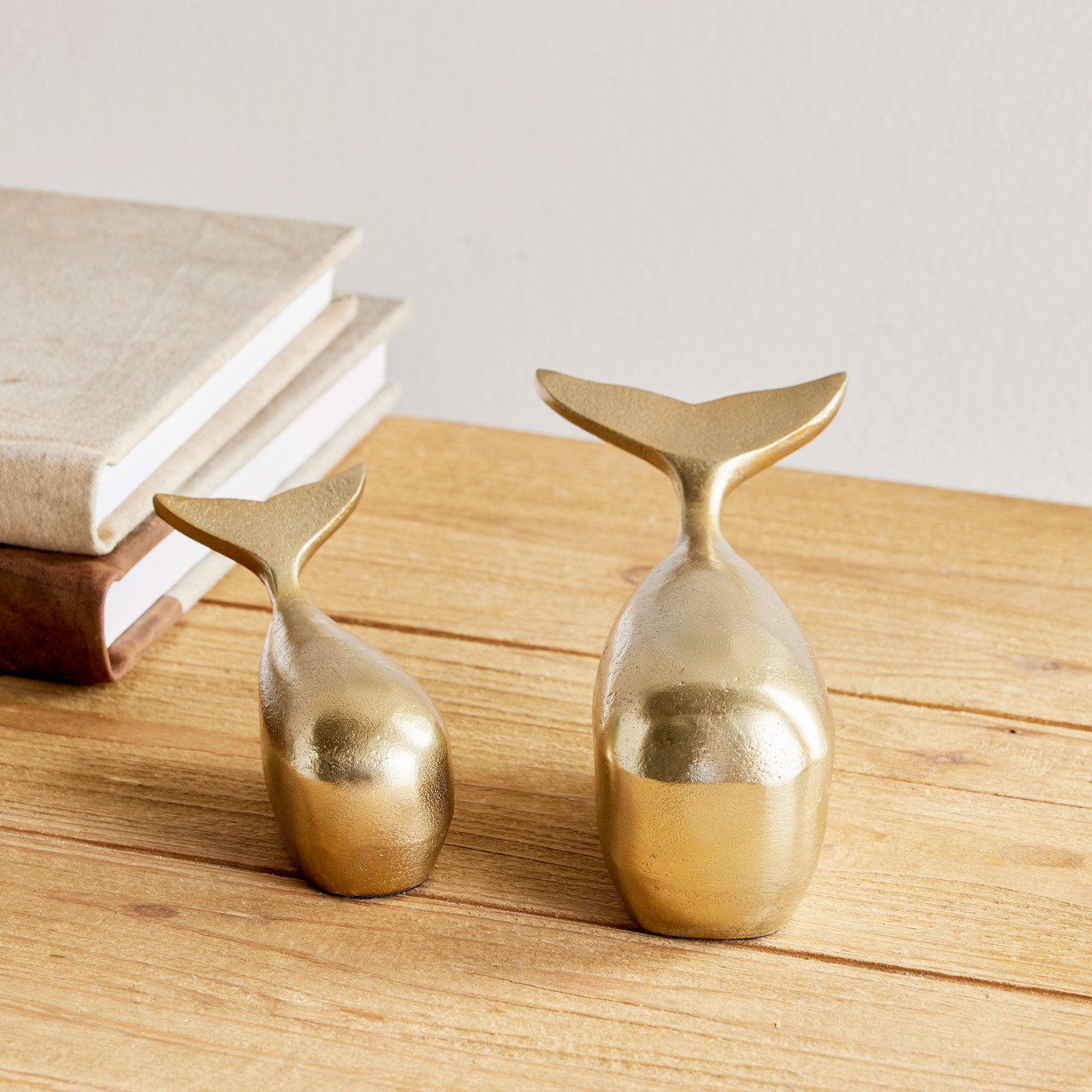 MOBY SCULPTURES, SET OF 2