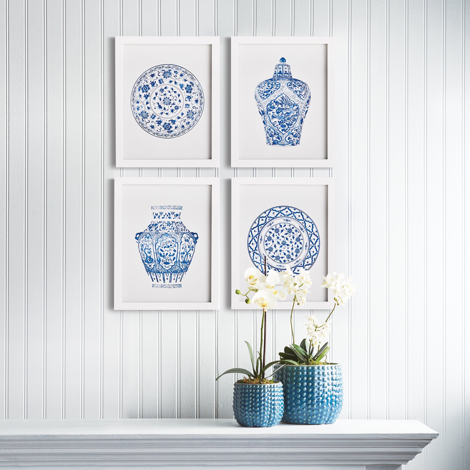 Dynastique Petite Prints, Set of 4