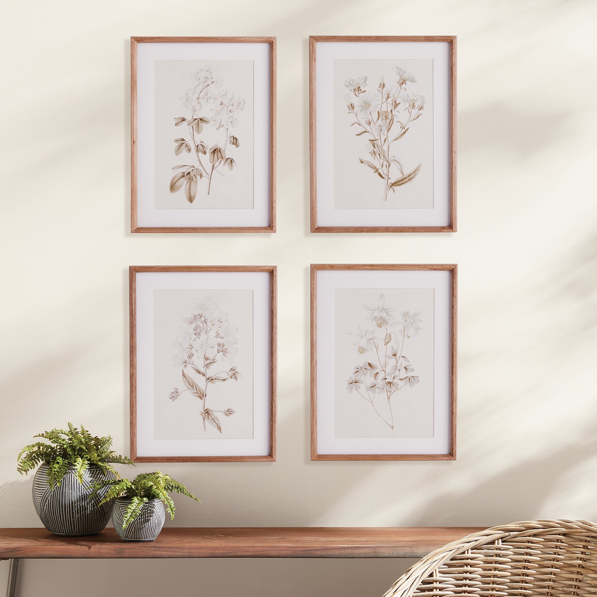 Fleura Prints, Set of 4