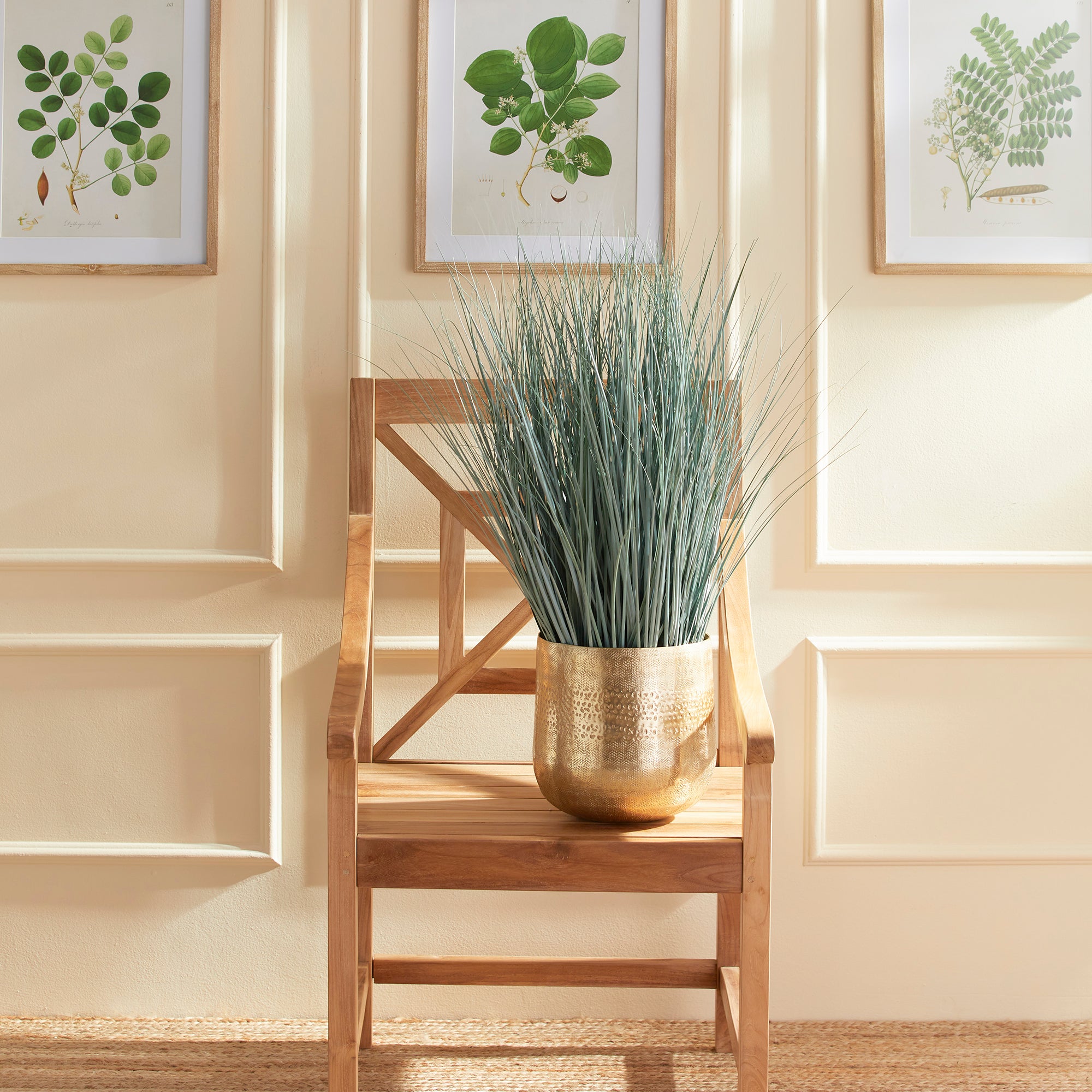 BLUE OAT GRASS DROP-IN 32""