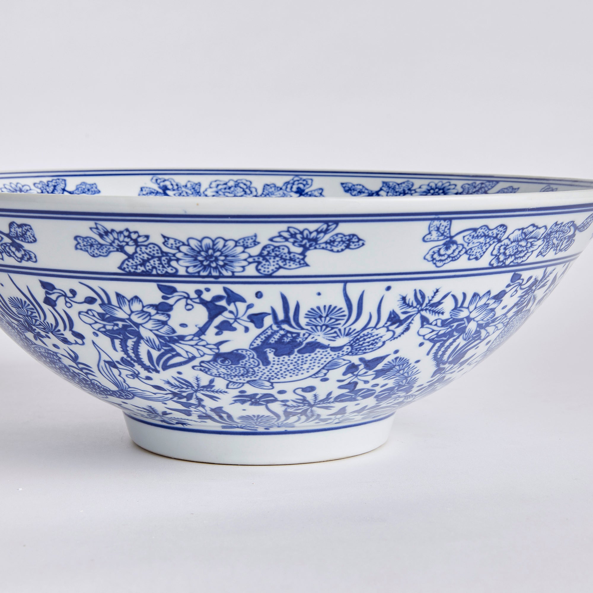 Farrow Dynasty Koi Decorative Bowl
