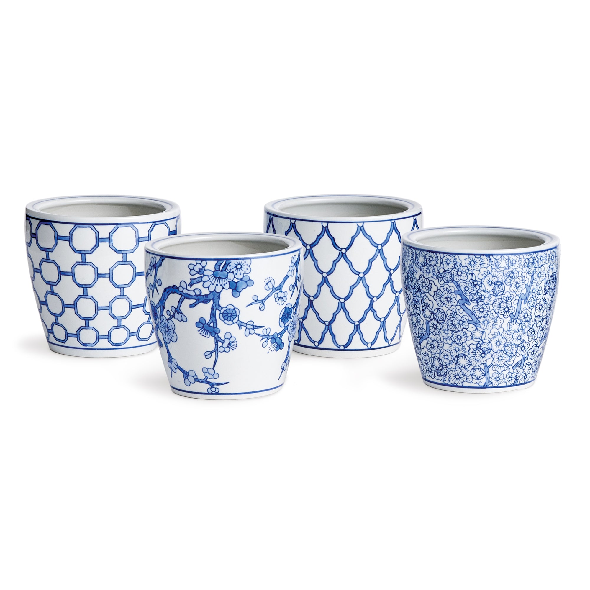 Farrow Dynasty Midi Pots, Set of 4