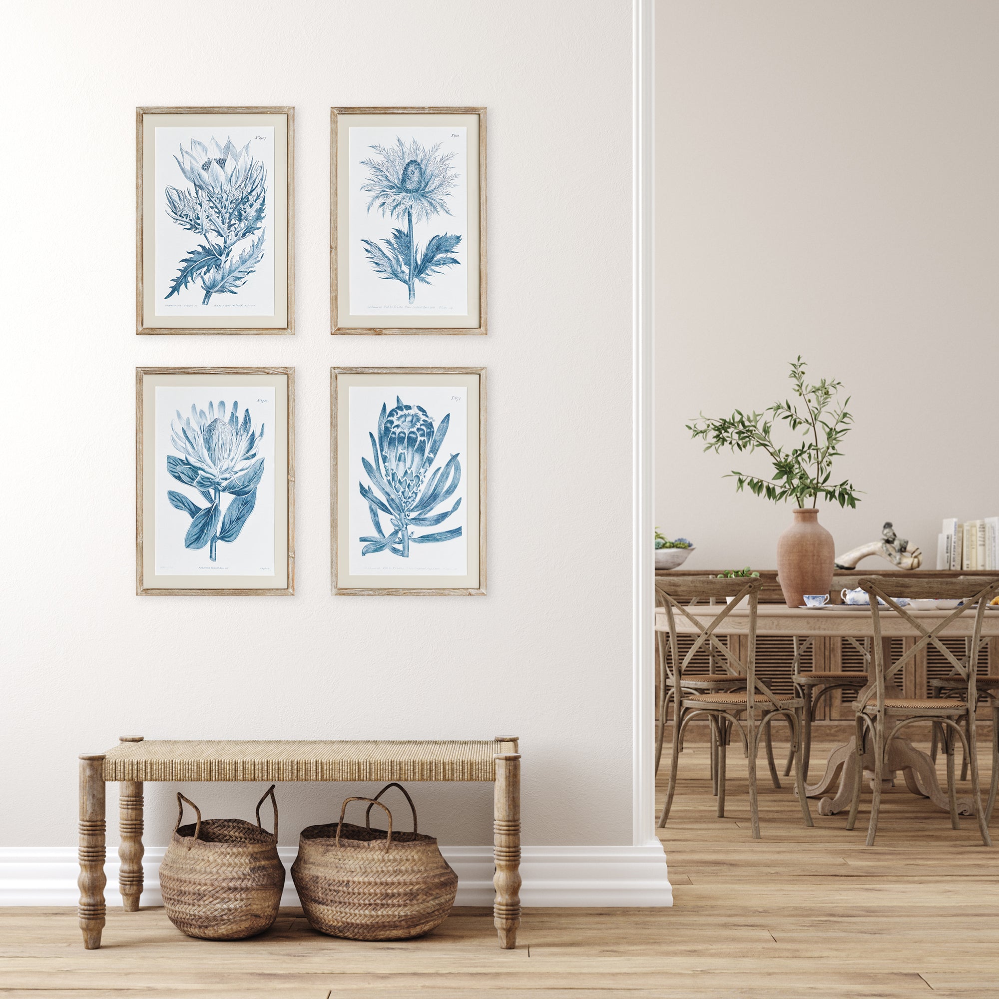 Mariella Protea Prints Set of 4