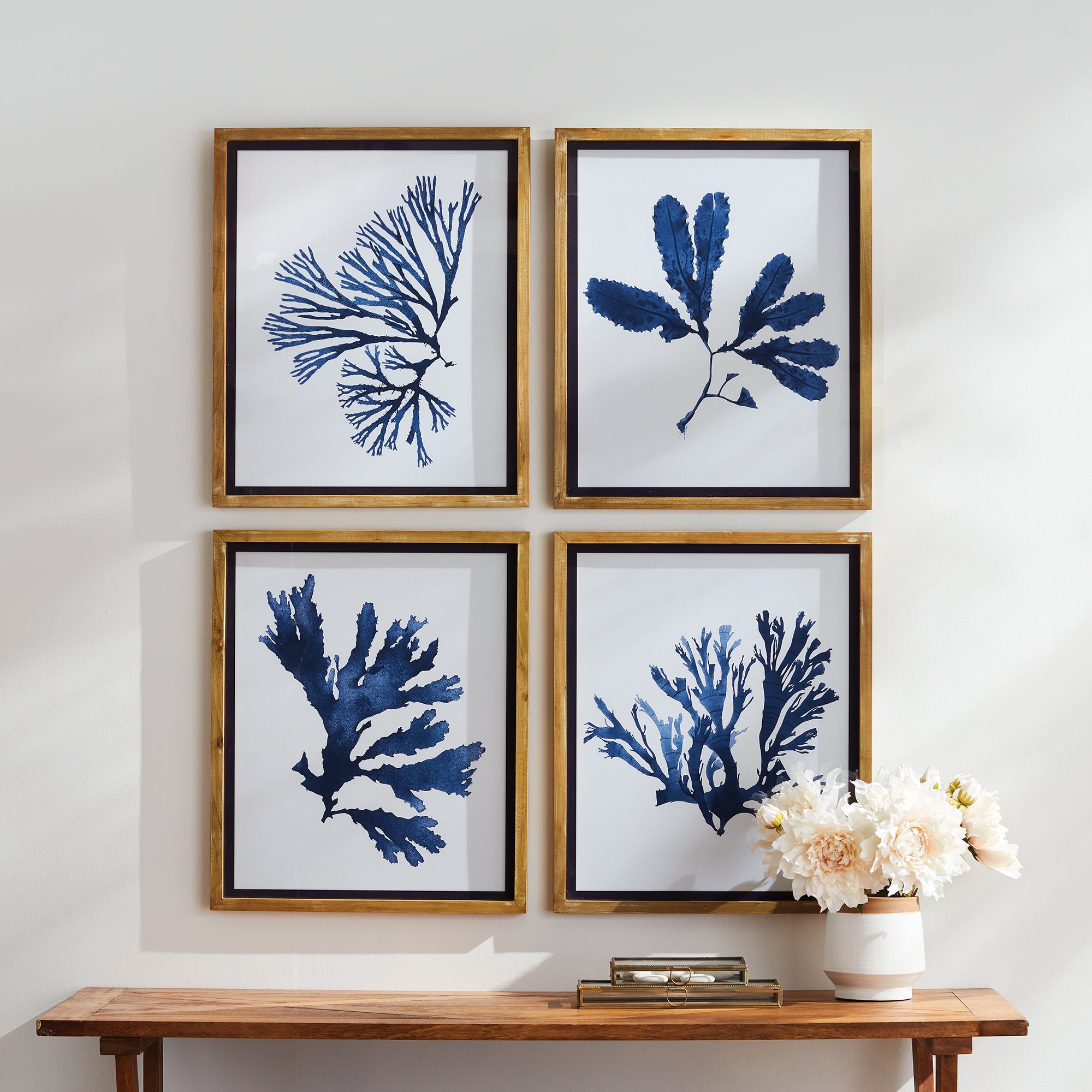 Mariella Seaweed Prints Set of 4