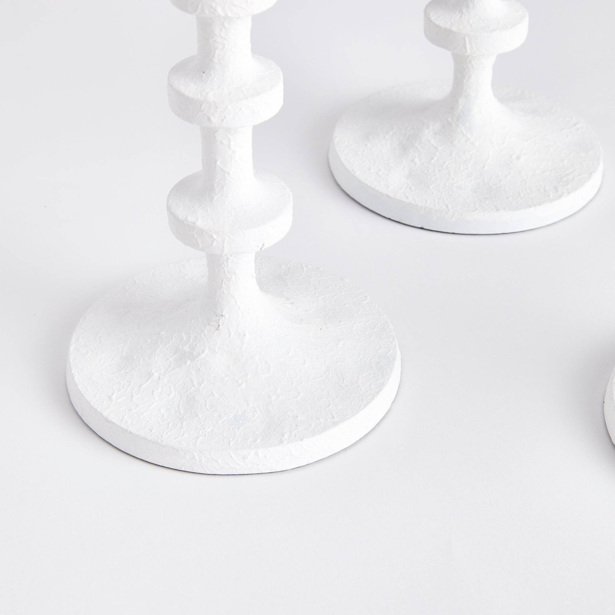 ABACUS TAPER HOLDERS, SET OF 3