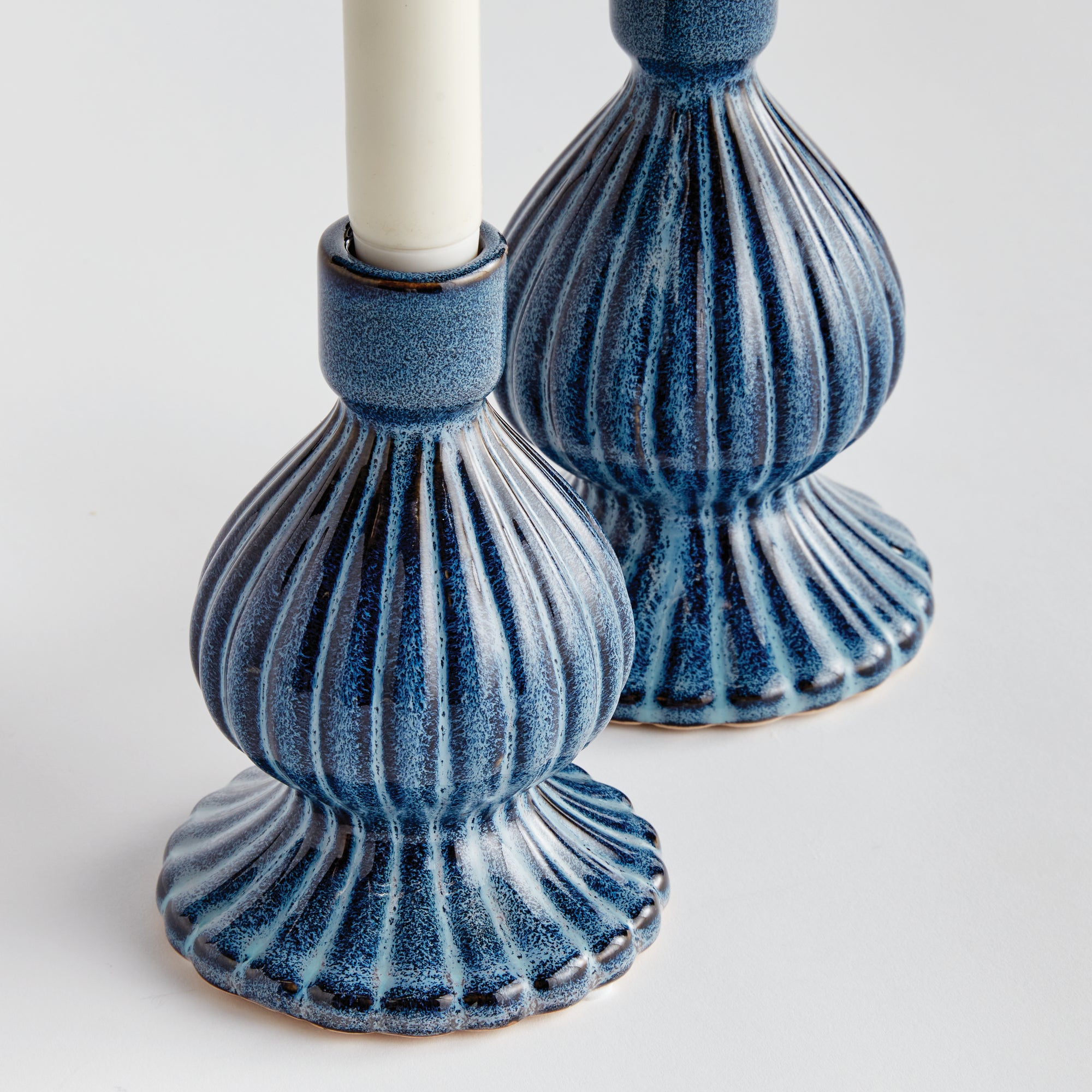 MELA TAPER HOLDERS, SET OF 2