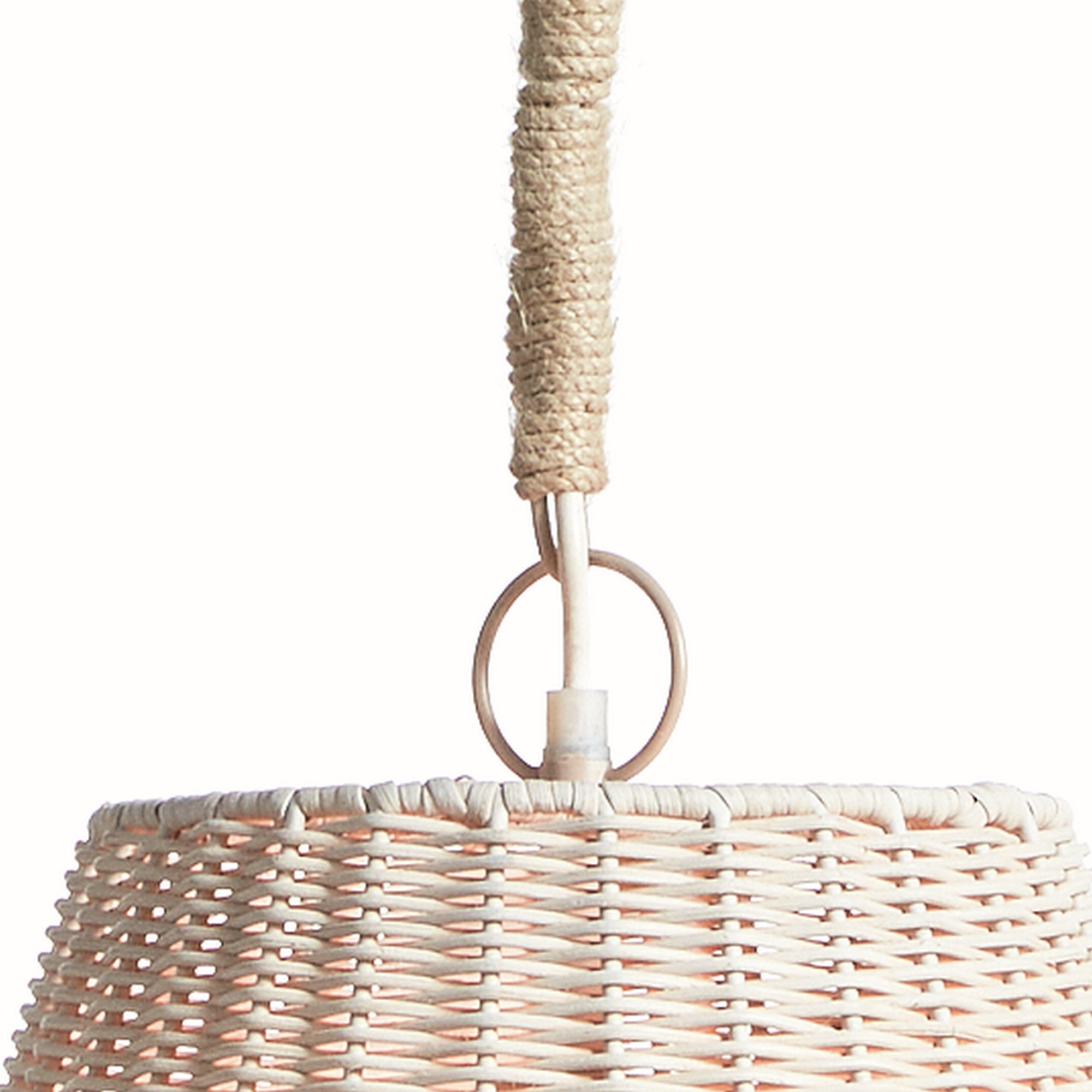 Romy Rattan Pendant Small