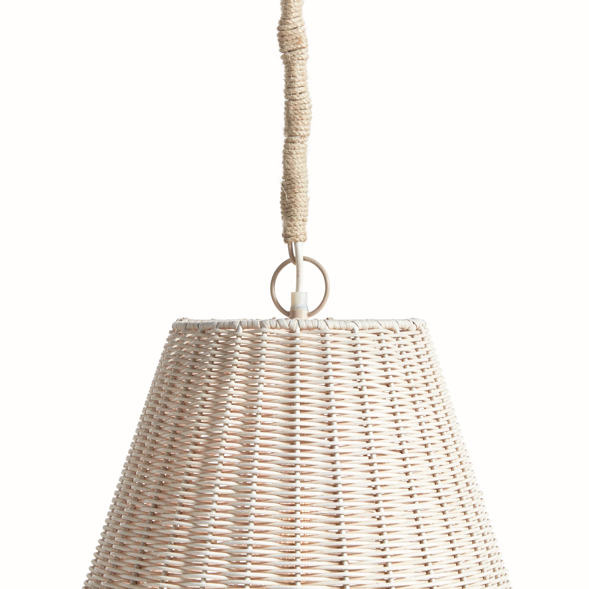 Romy Rattan Pendant Small
