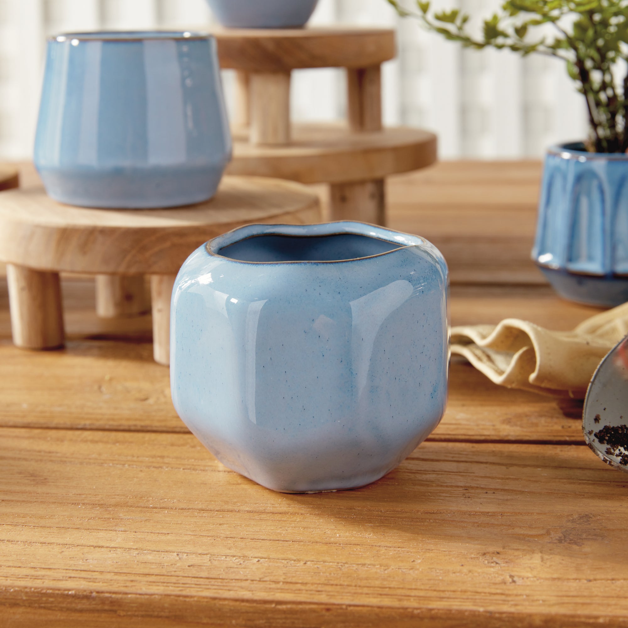 DEZIE MINI POTS, SET OF 6