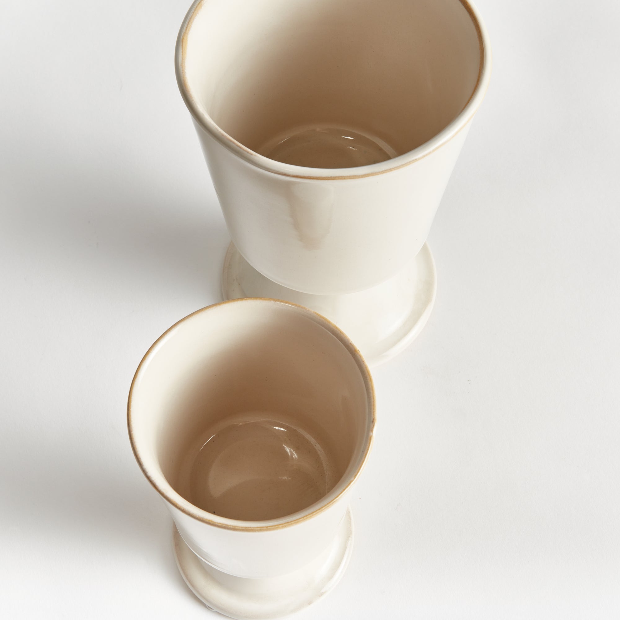 Zara Footed Plant Pots Set of 2