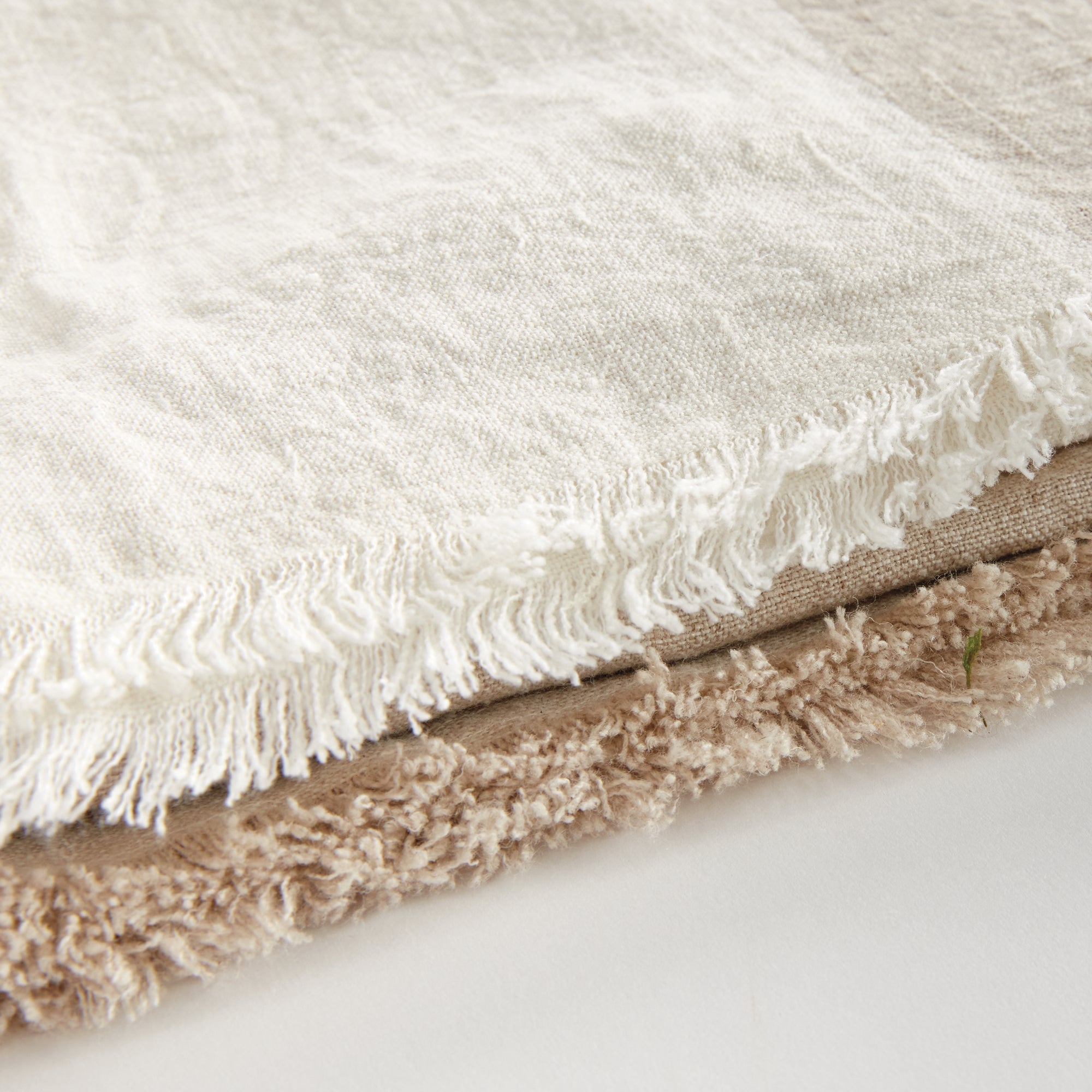 Luna European Linen Throw
