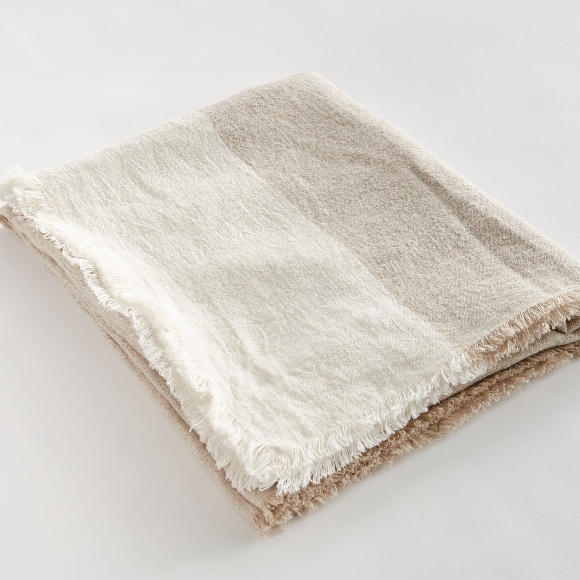 Luna European Linen Throw