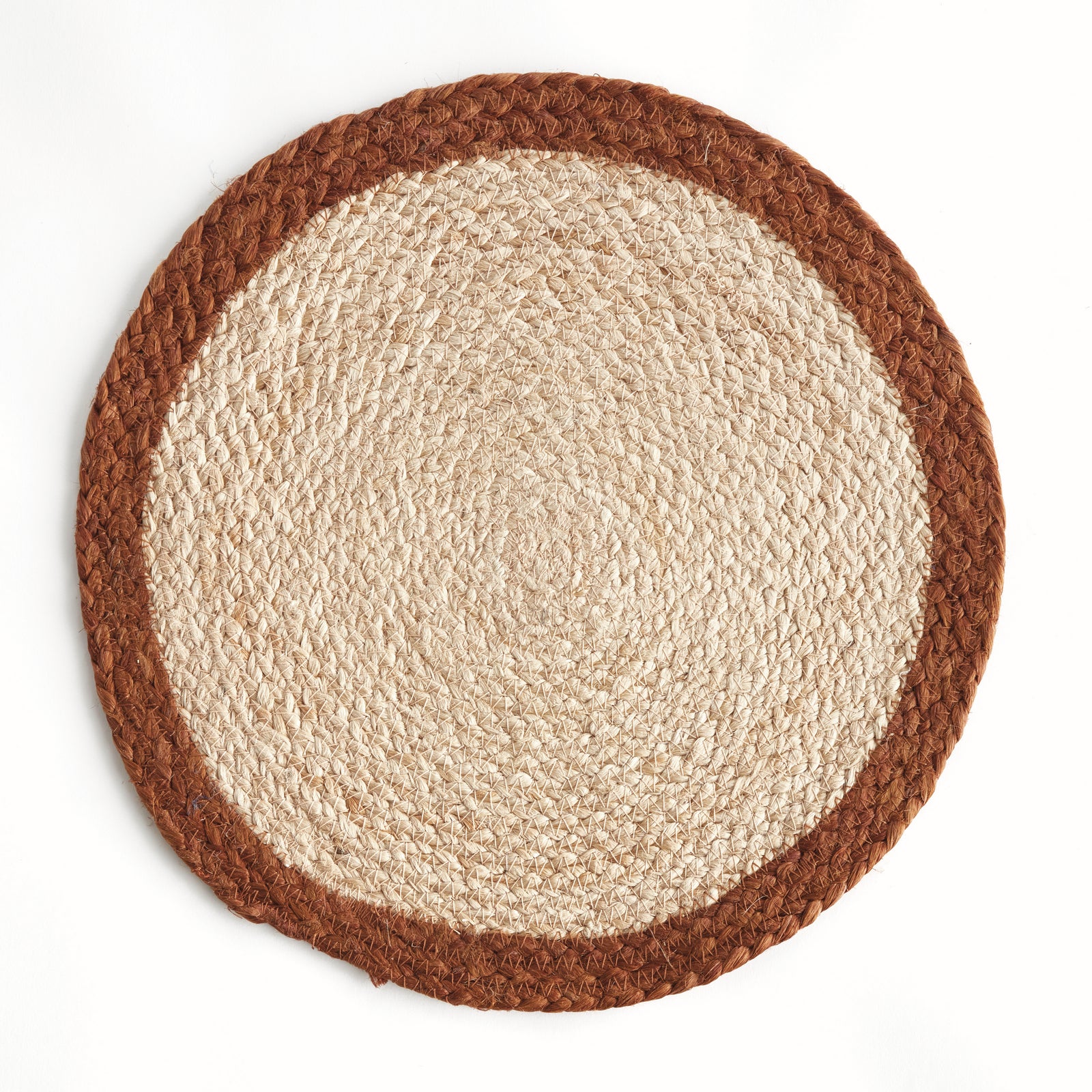 Natural Weave Round Placemats, Set of 8