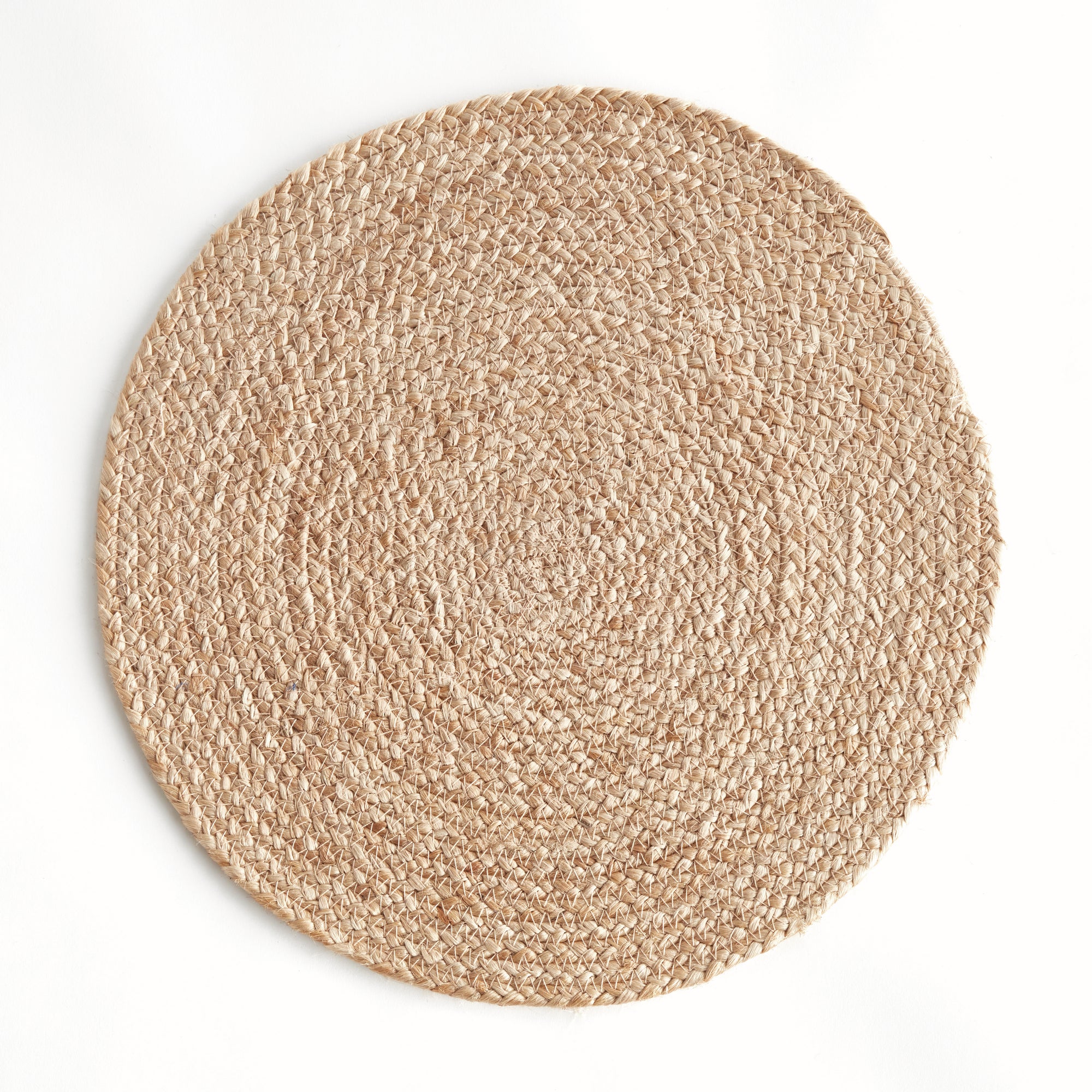 Natural Weave Round Placemats, Set of 8