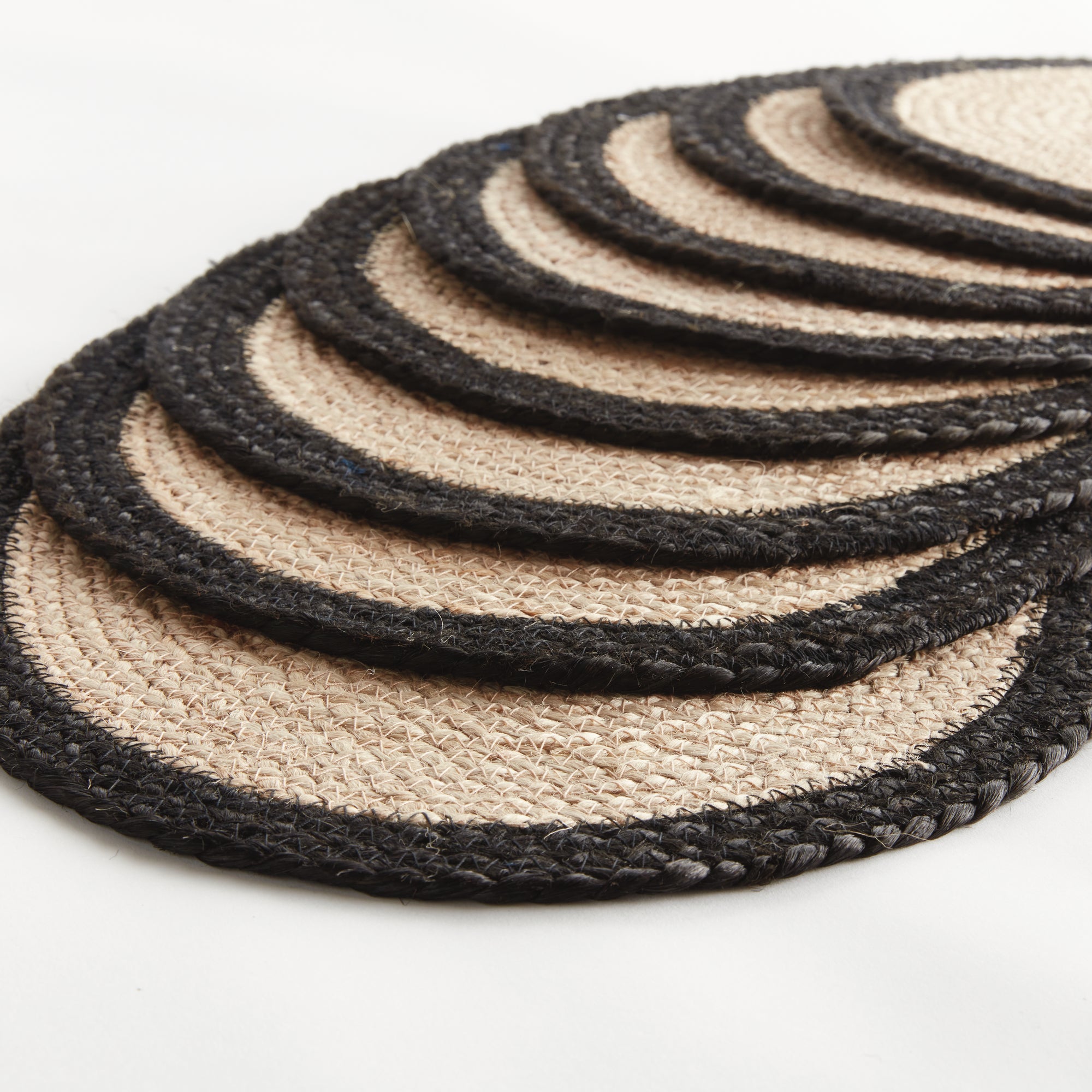 Natural Weave Oval Placemats, Set of 8