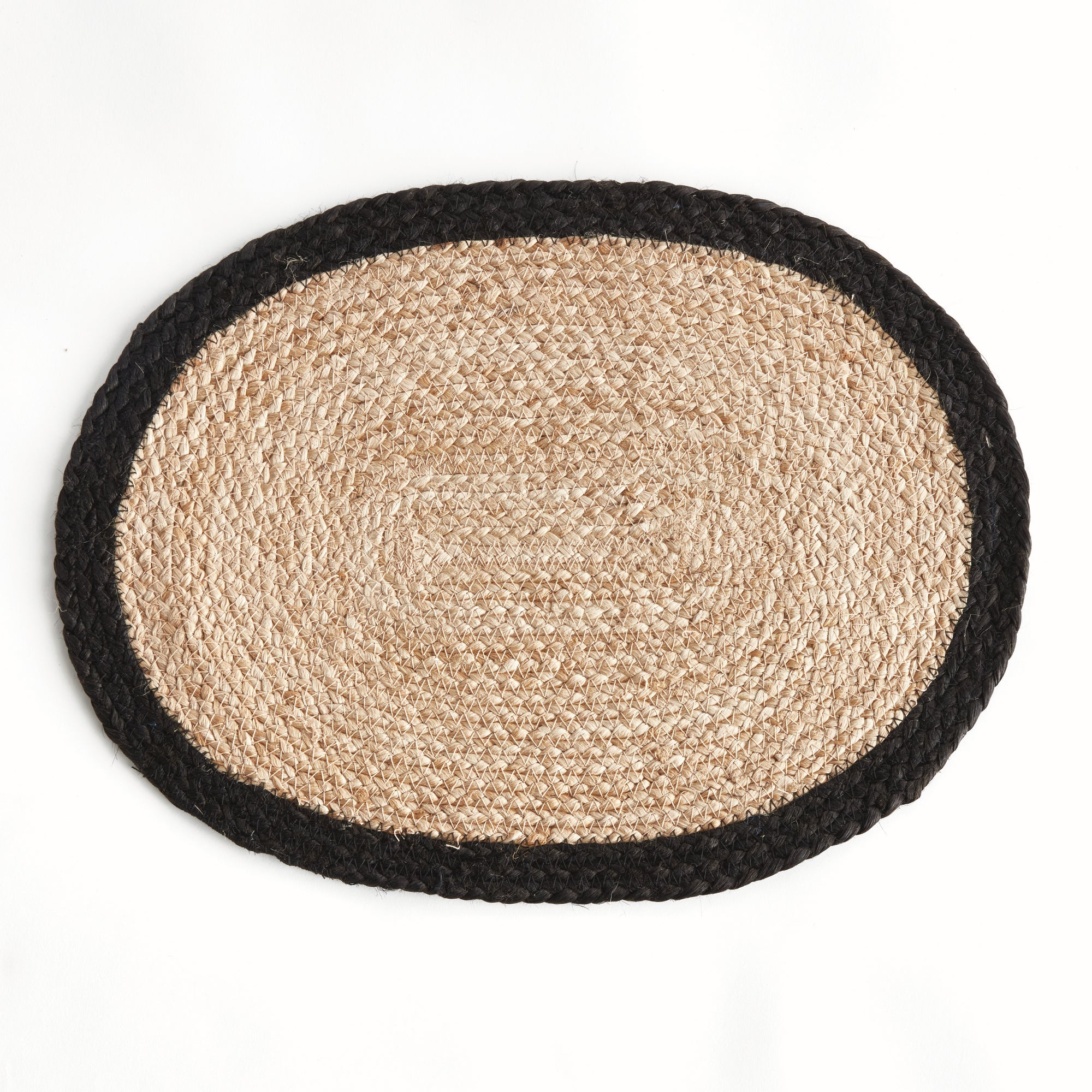 Natural Weave Oval Placemats, Set of 8