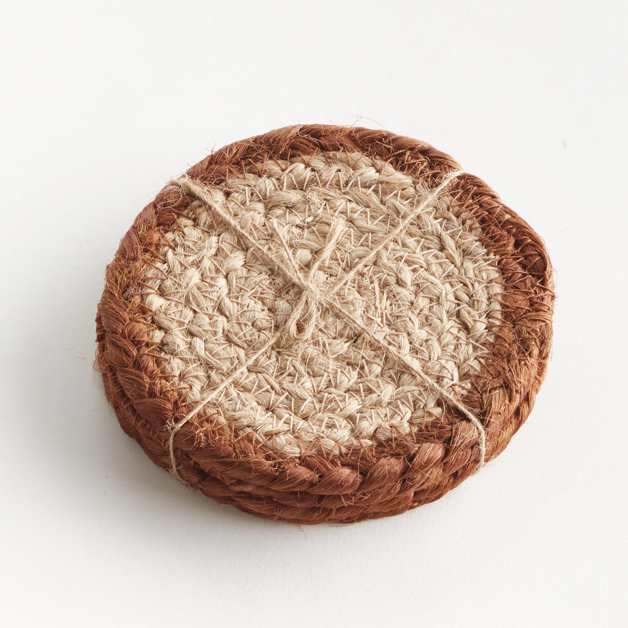 Natural Weave Coasters, Set of 4