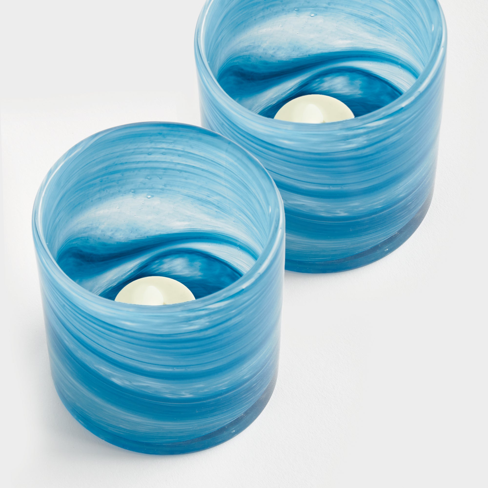 Farrow Seaside Glass Hurricane
