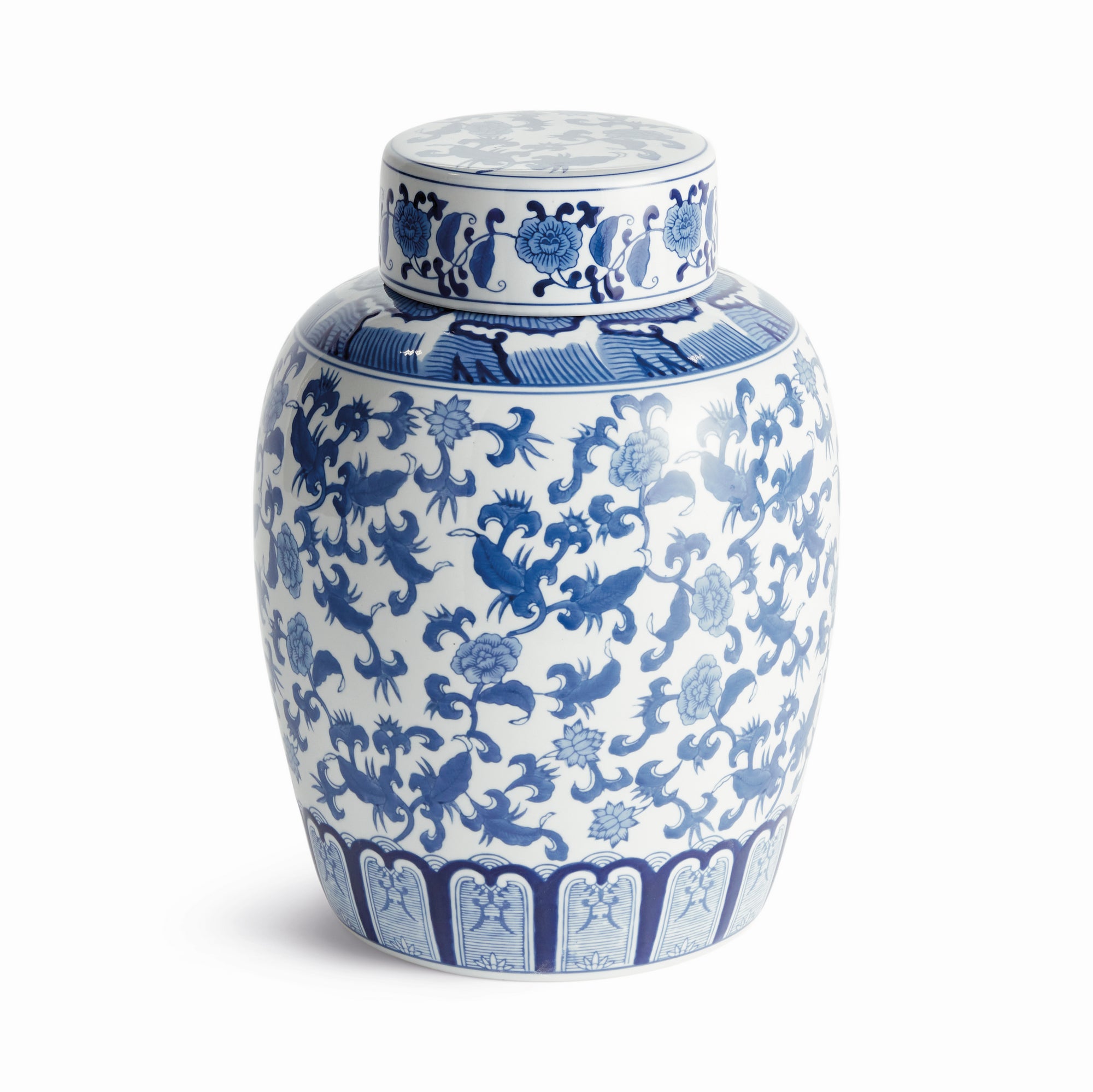 Farrow Dynasty Blossom Lidded Jar