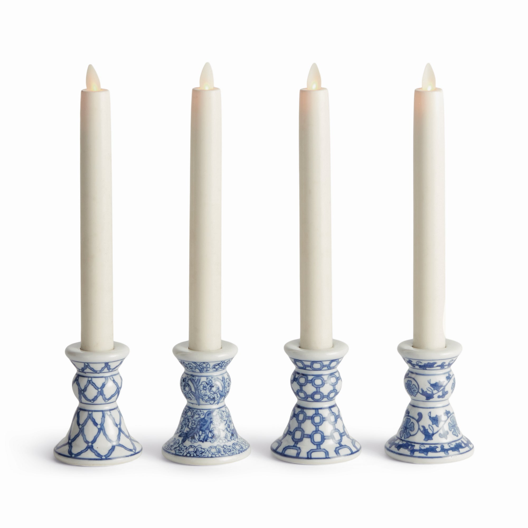 Farrow Dynasty Mini Taper Holders, Set of 4