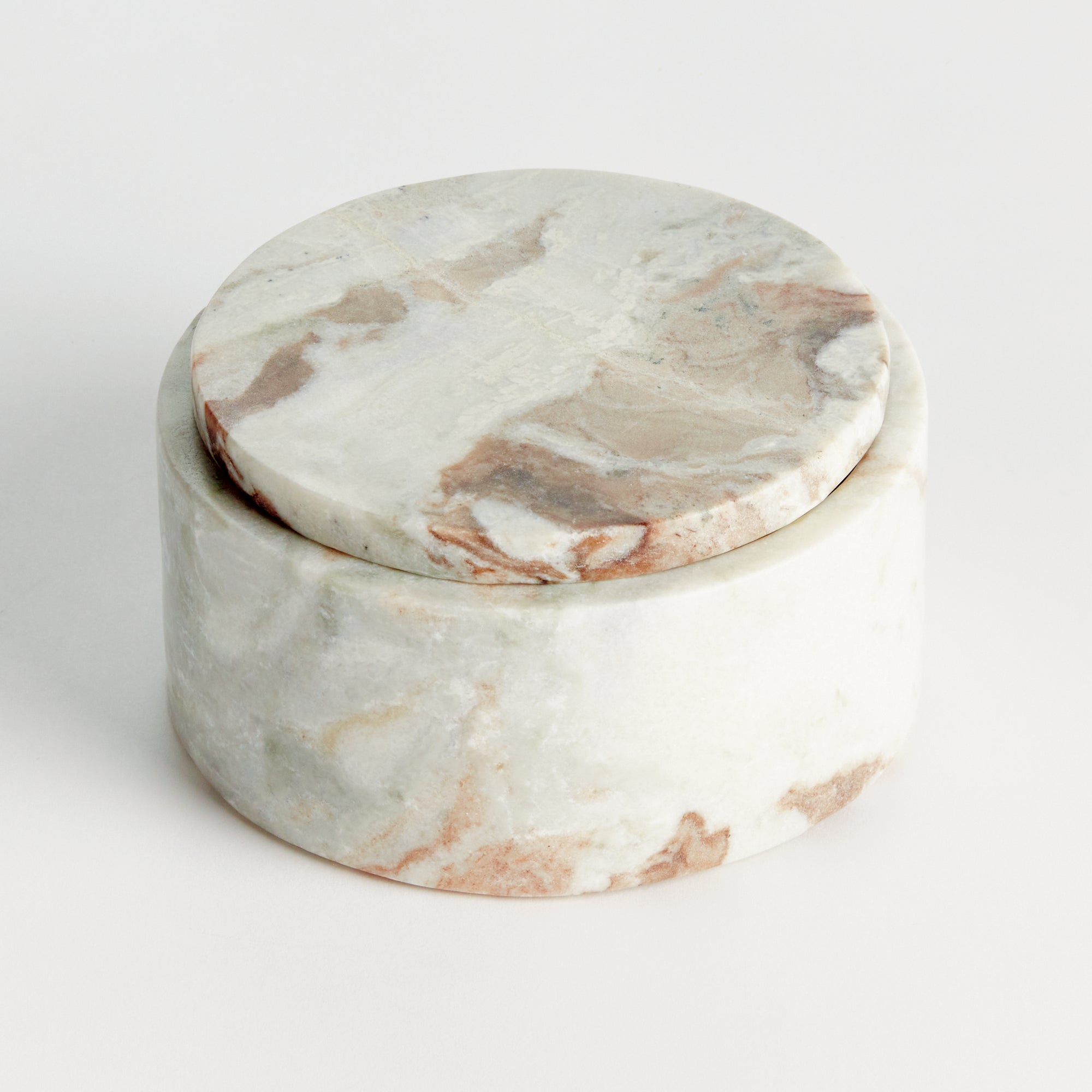 Veya Round Lidded Box Wide