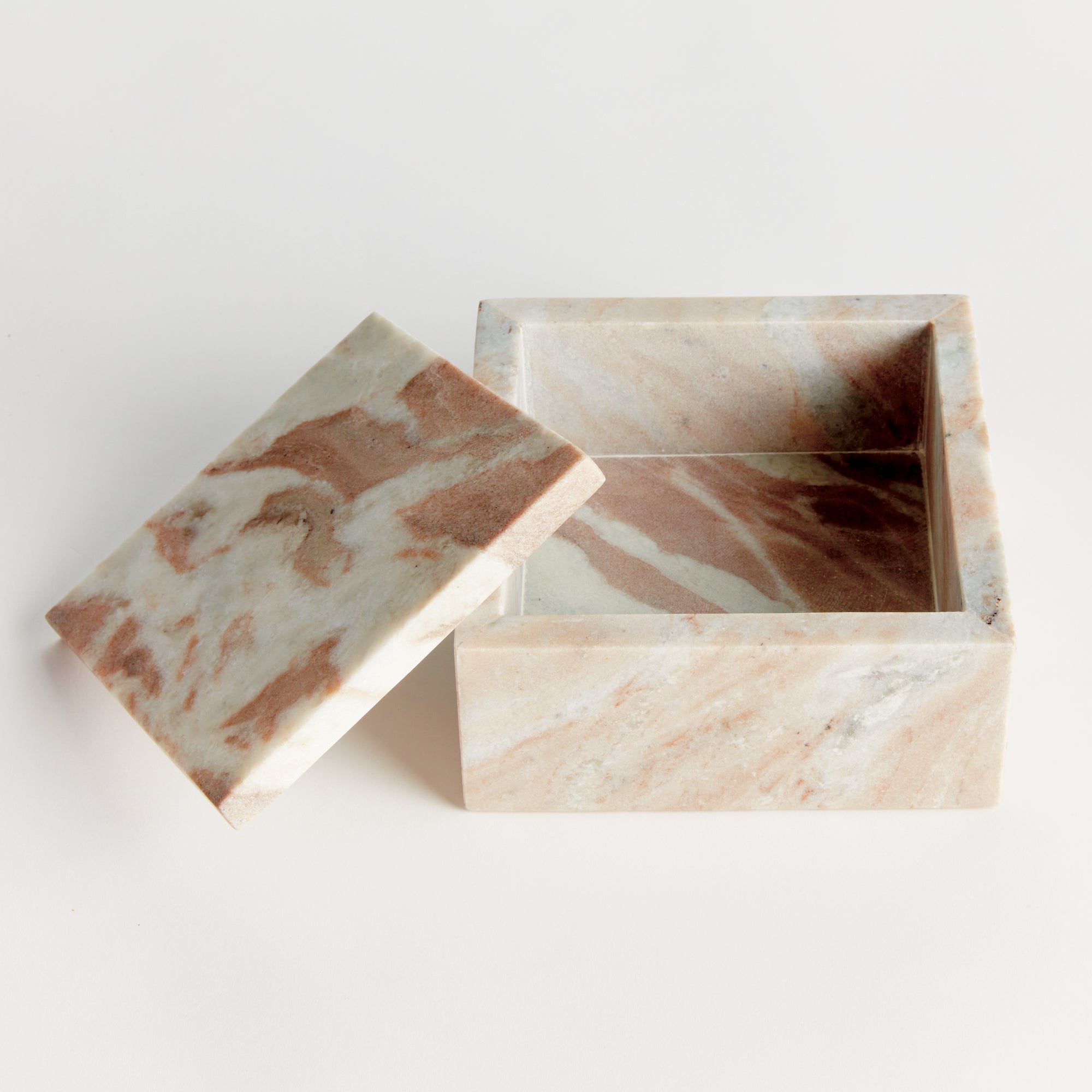 Veya Square Lidded Box Wide
