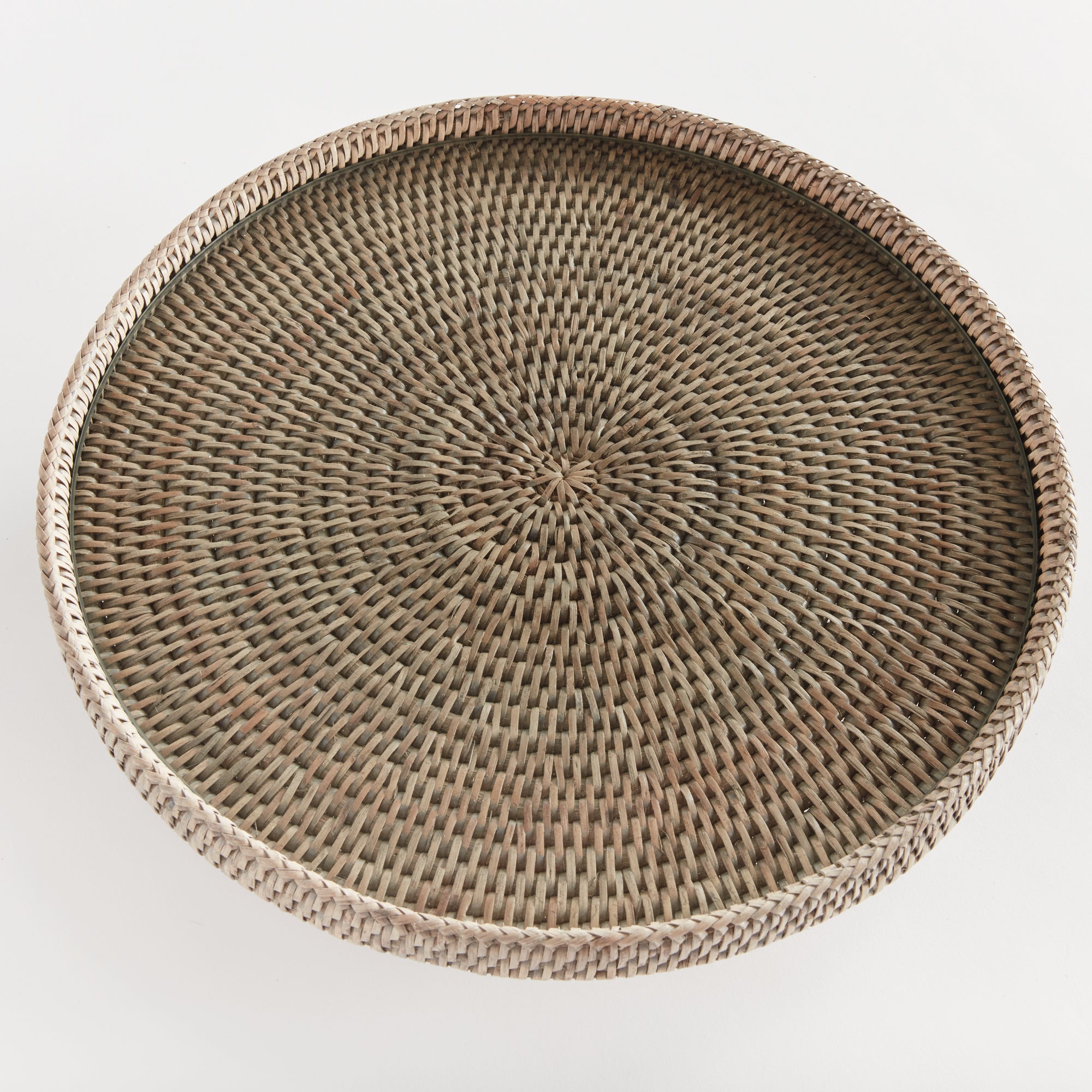Zoe Rattan Serving Stand