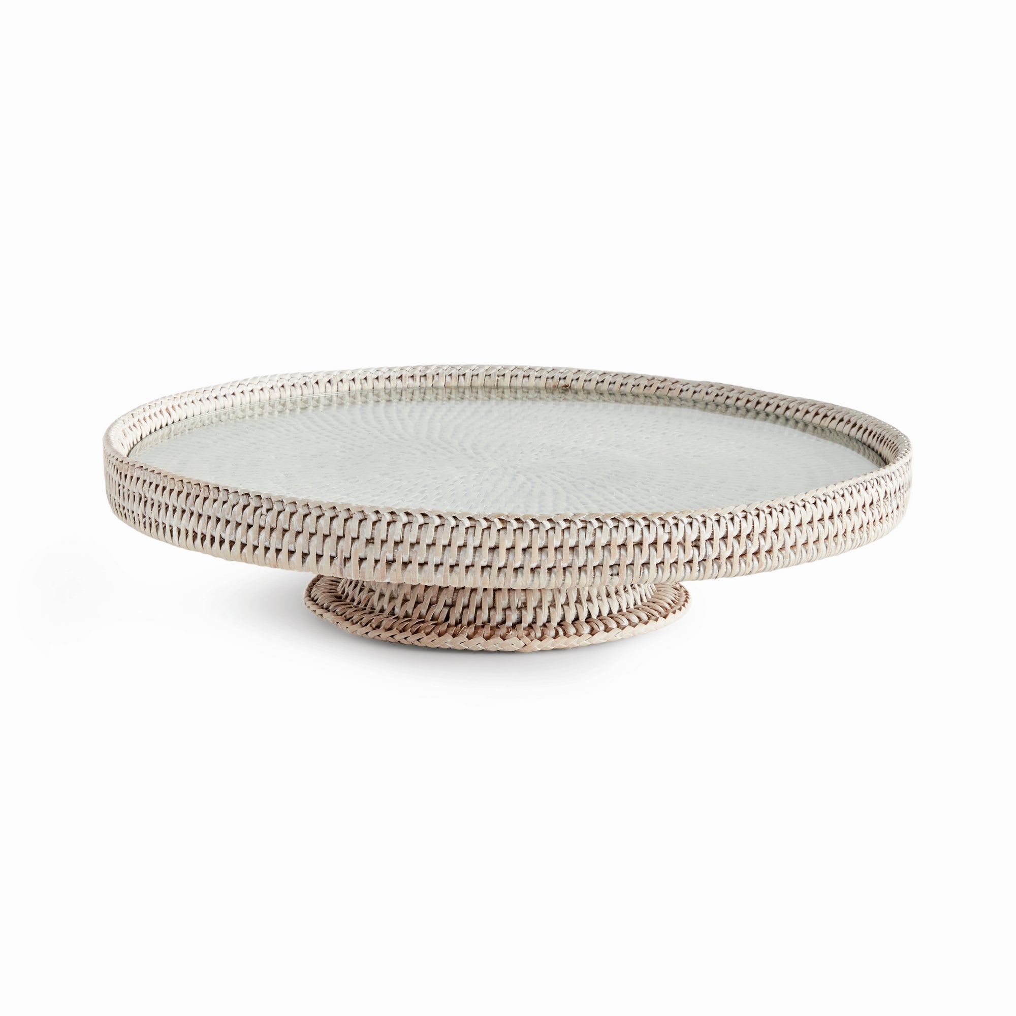 Zoe Rattan Serving Stand