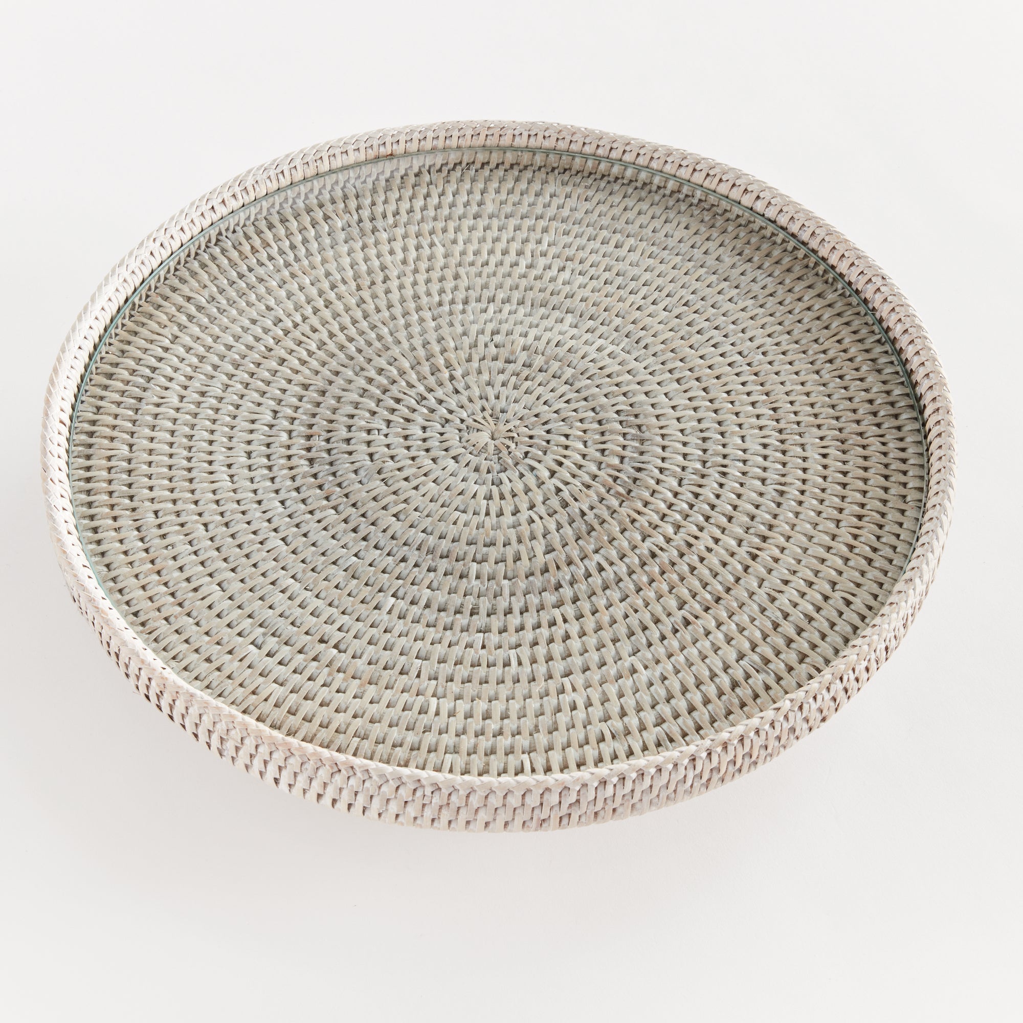 Zoe Rattan Serving Stand