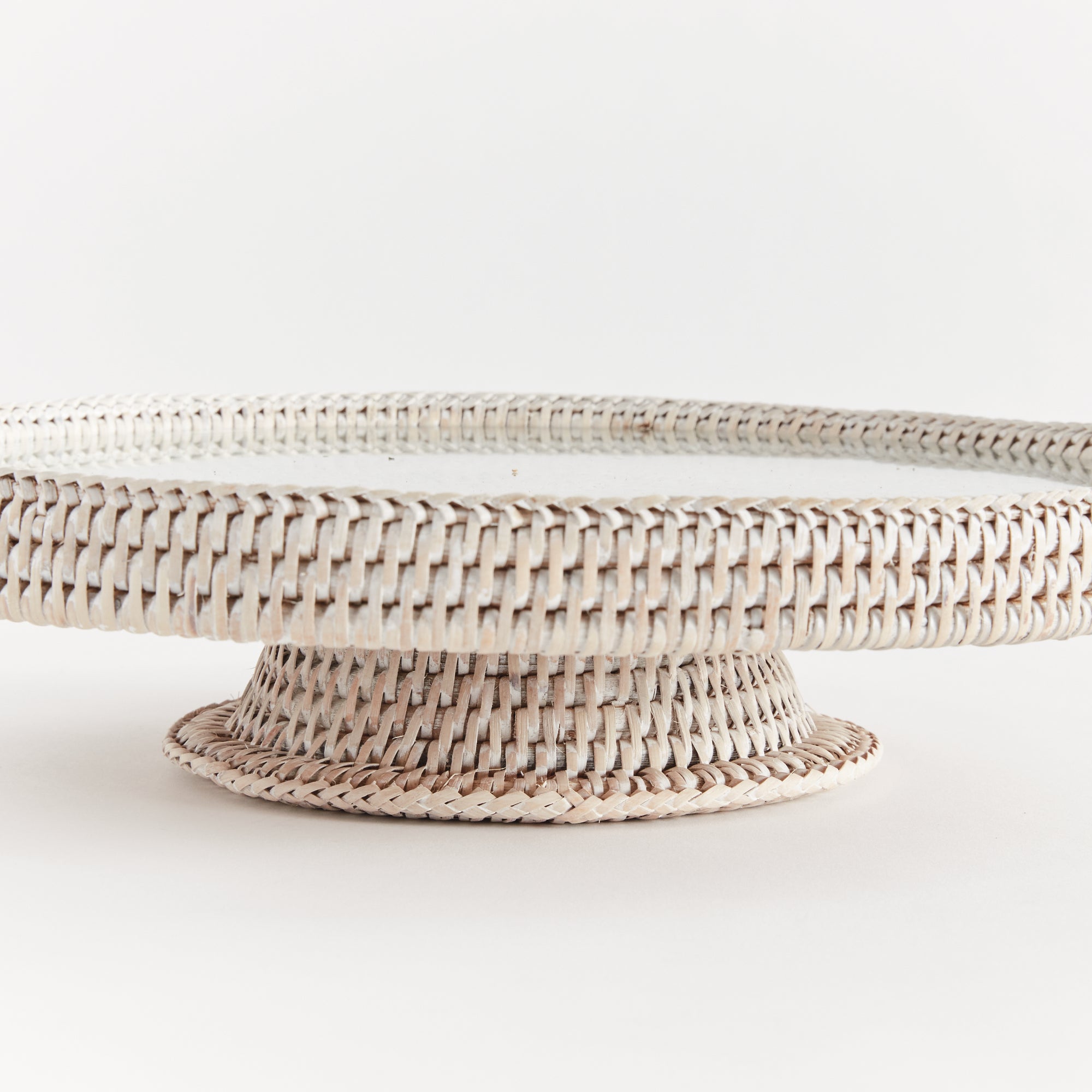 Zoe Rattan Serving Stand