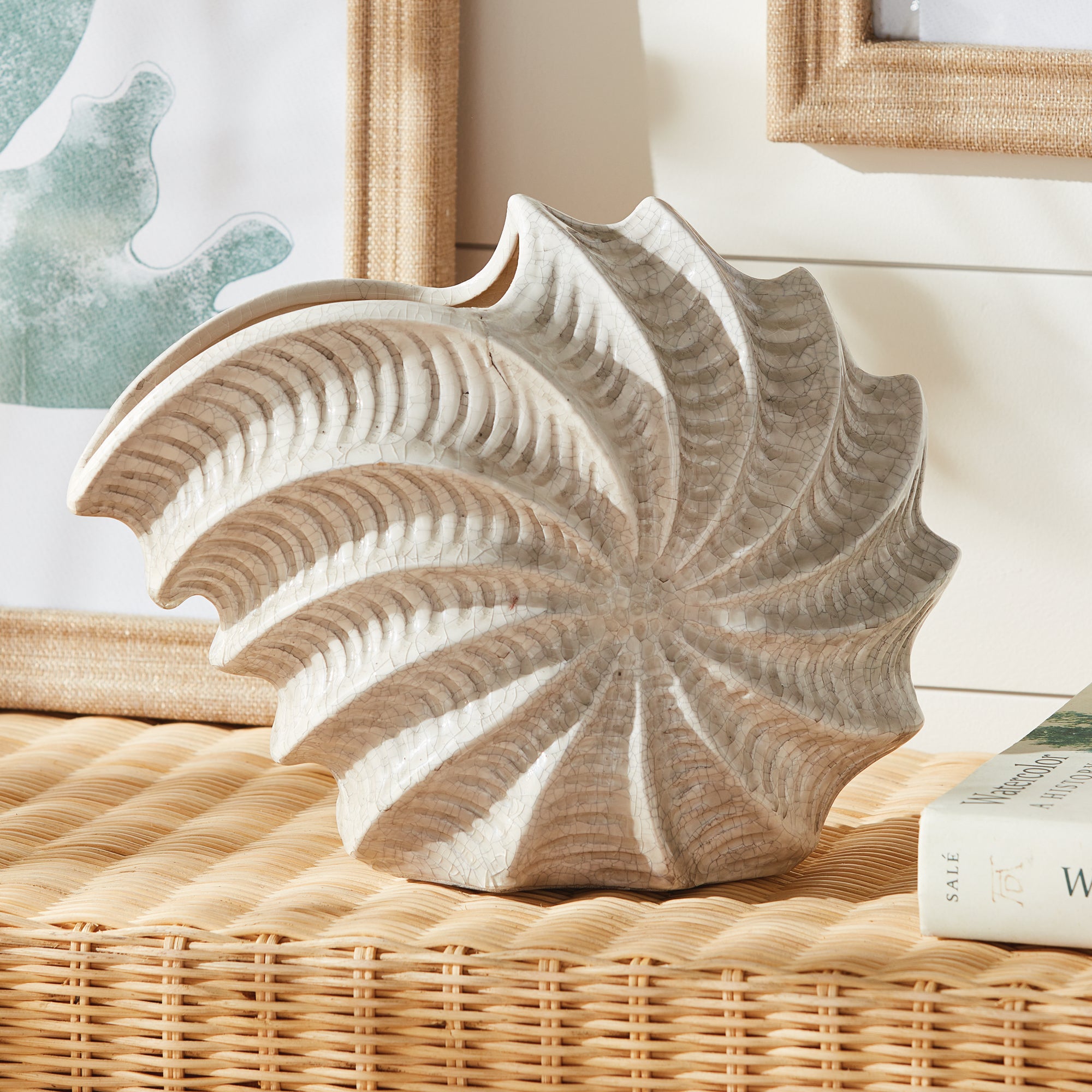Veda Shell Vase