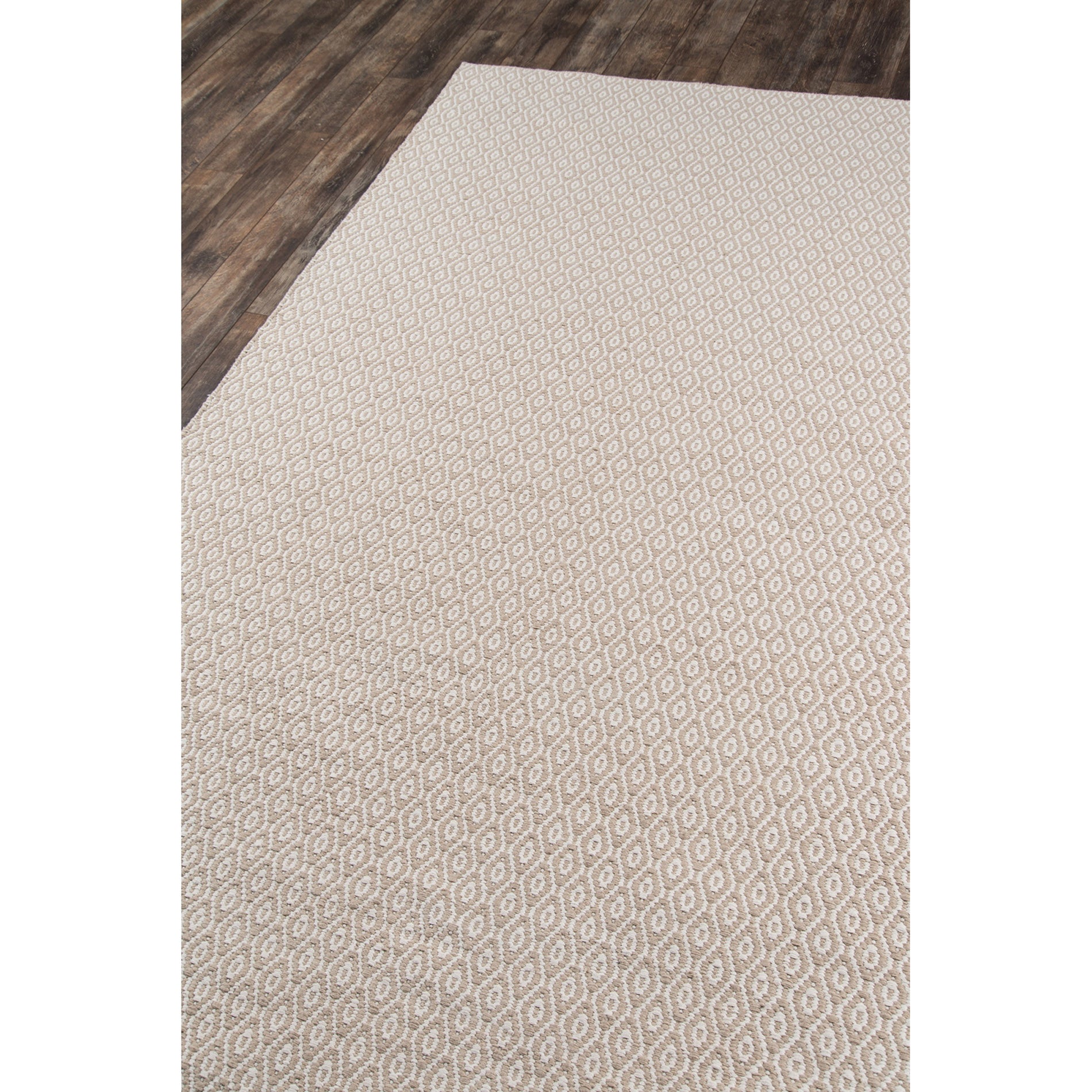 Erin Gates by Momeni Newton Davis Beige Hand Woven Recycled Plastic Indoor Outdoor Rug