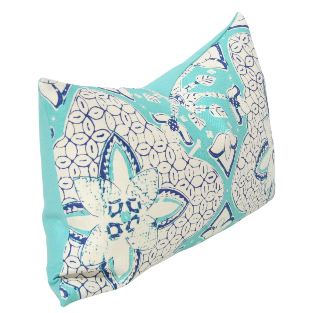 New Batik Turquoise and Navy (Last Chance)