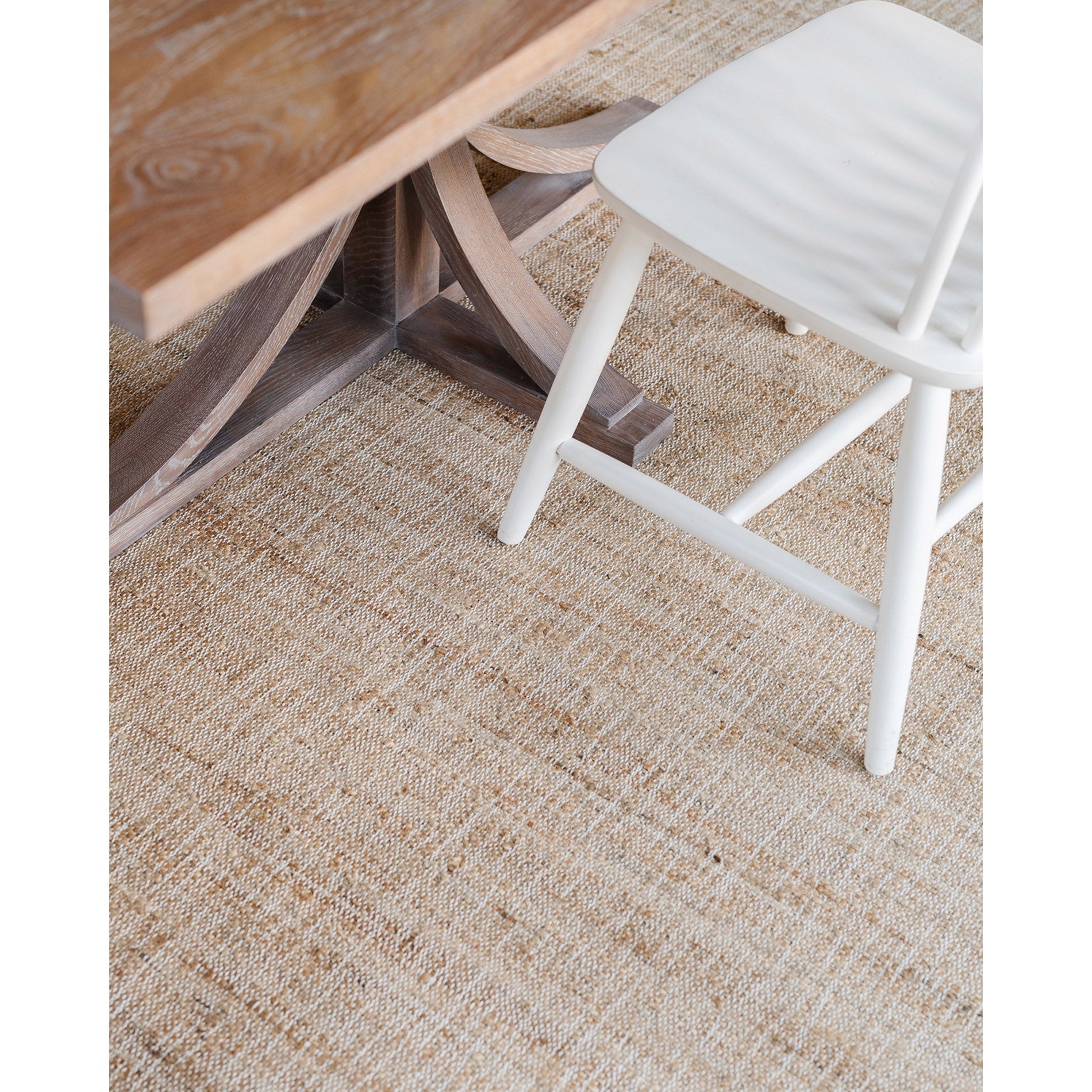 Erin Gates by Momeni Orchard Ripple Natural Hand Woven Wool and Jute Area Rug