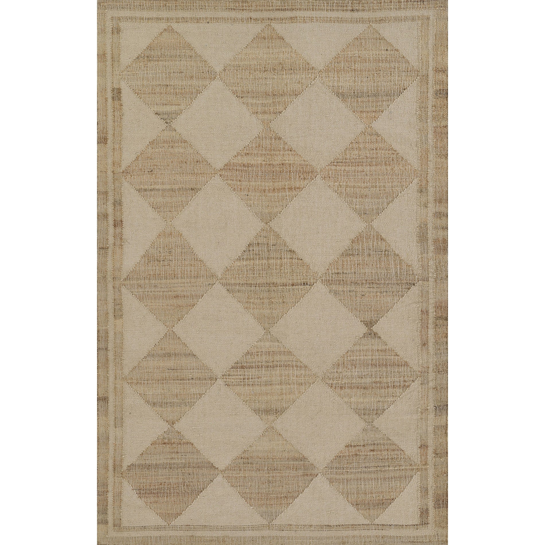 Erin Gates by Momeni Orchard Court Ivory Hand Woven Wool and Jute Area Rug