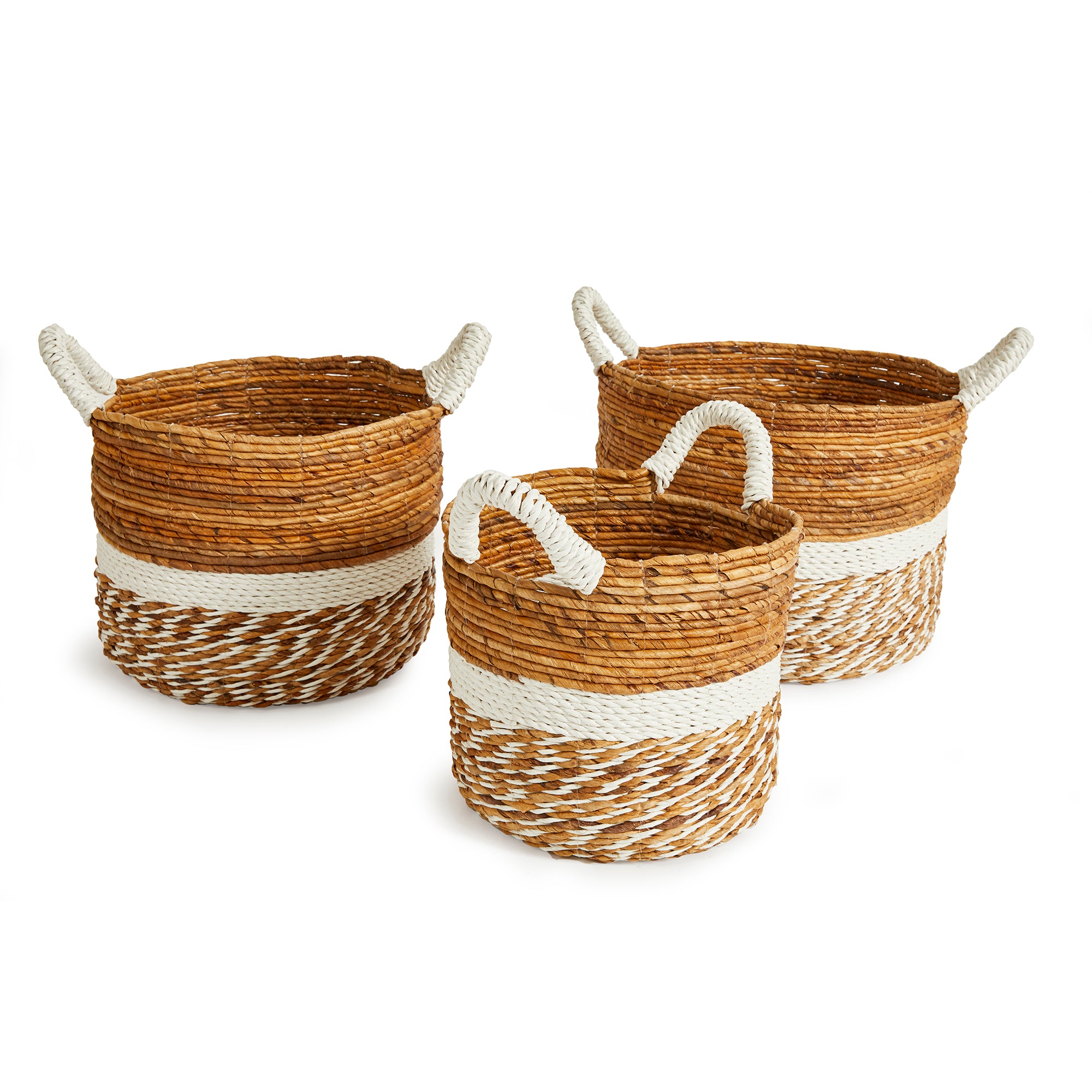 Veyron Largo Round Baskets, Set of 3