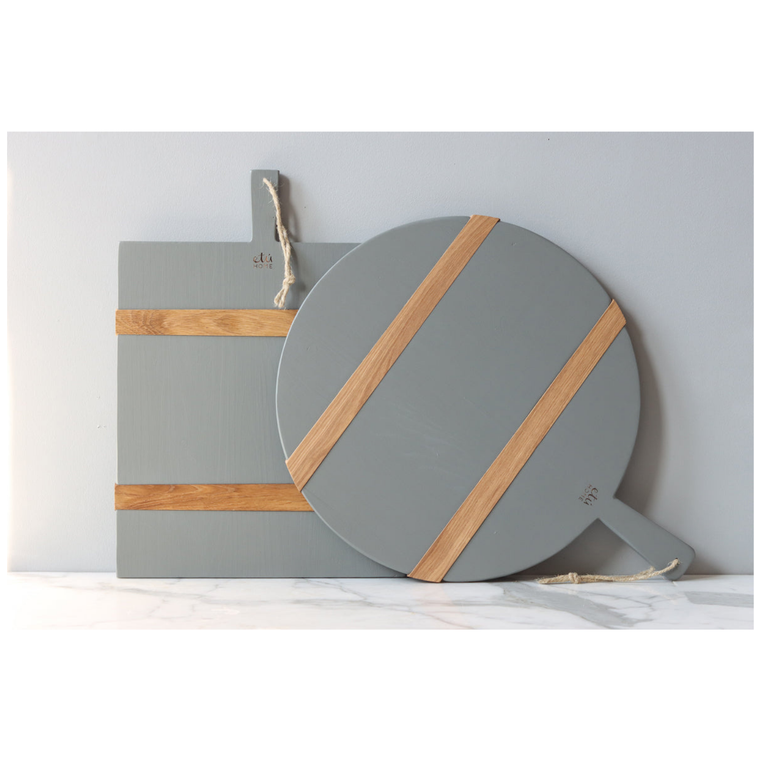 Grey Rectangle Mod Charcuterie Board, Medium