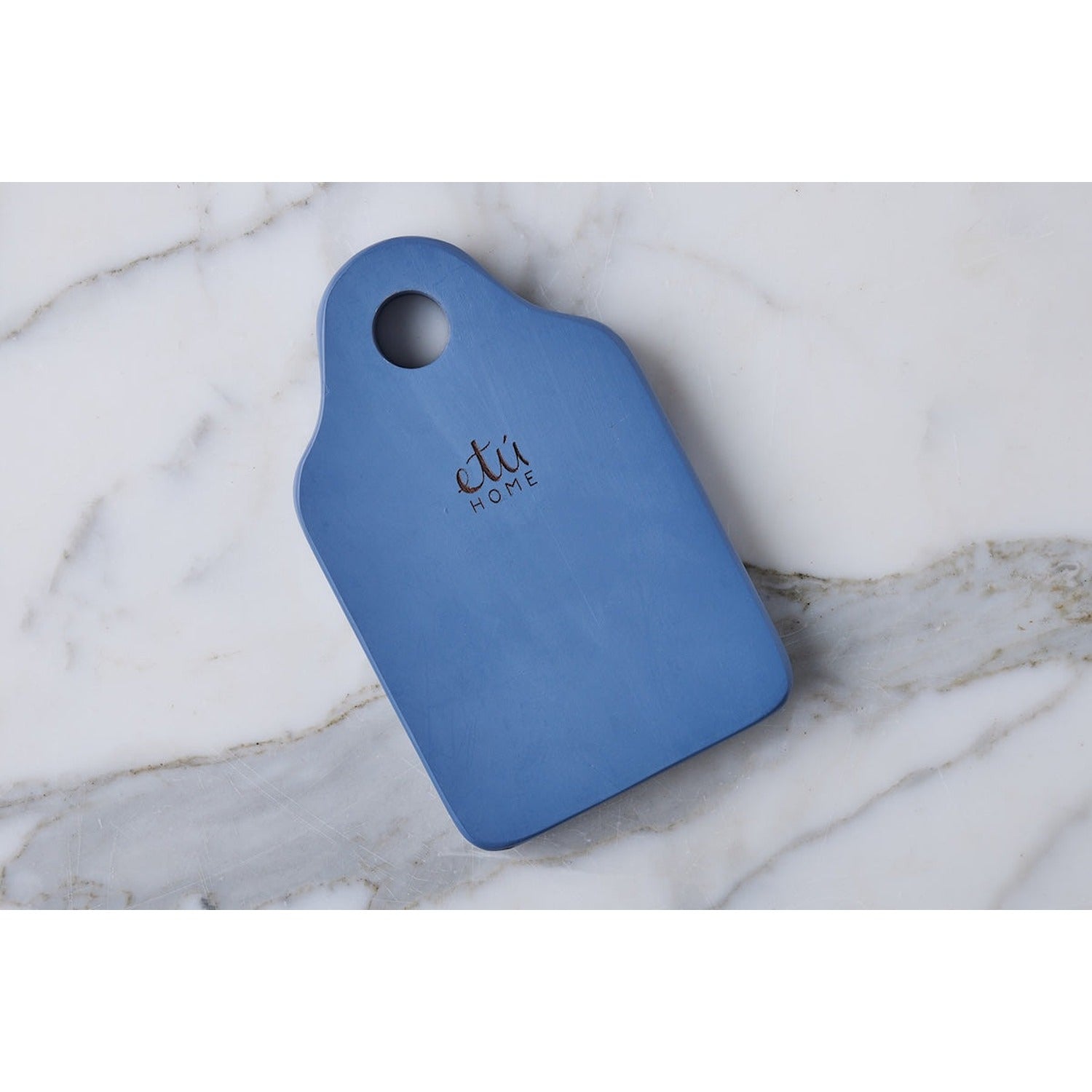 Dutch Cheese Board with Spreader, Small, Denim Blue