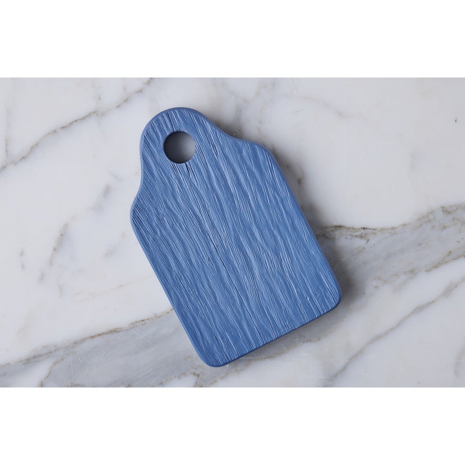 Dutch Cheese Board with Spreader, Small, Denim Blue